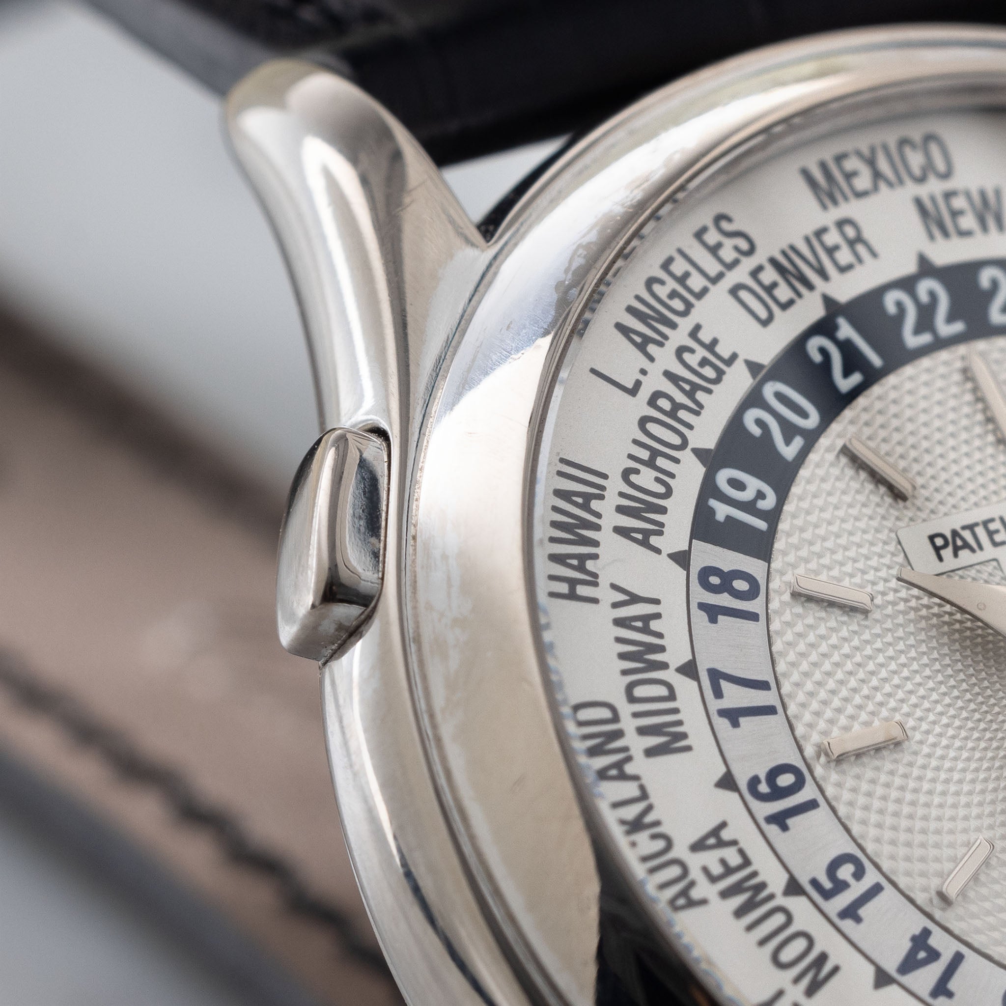 Patek Philippe World Timer White Gold Ref 5110G