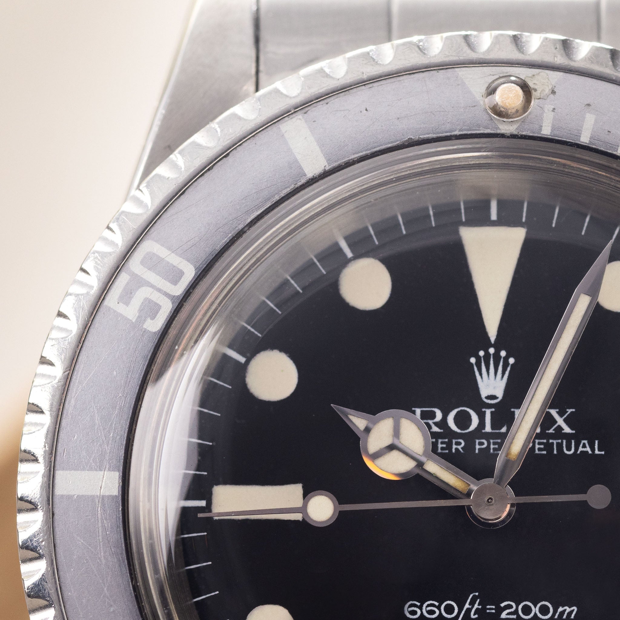 Rolex Submariner 5513 MK1 Maxi Dial Ghost Bezel