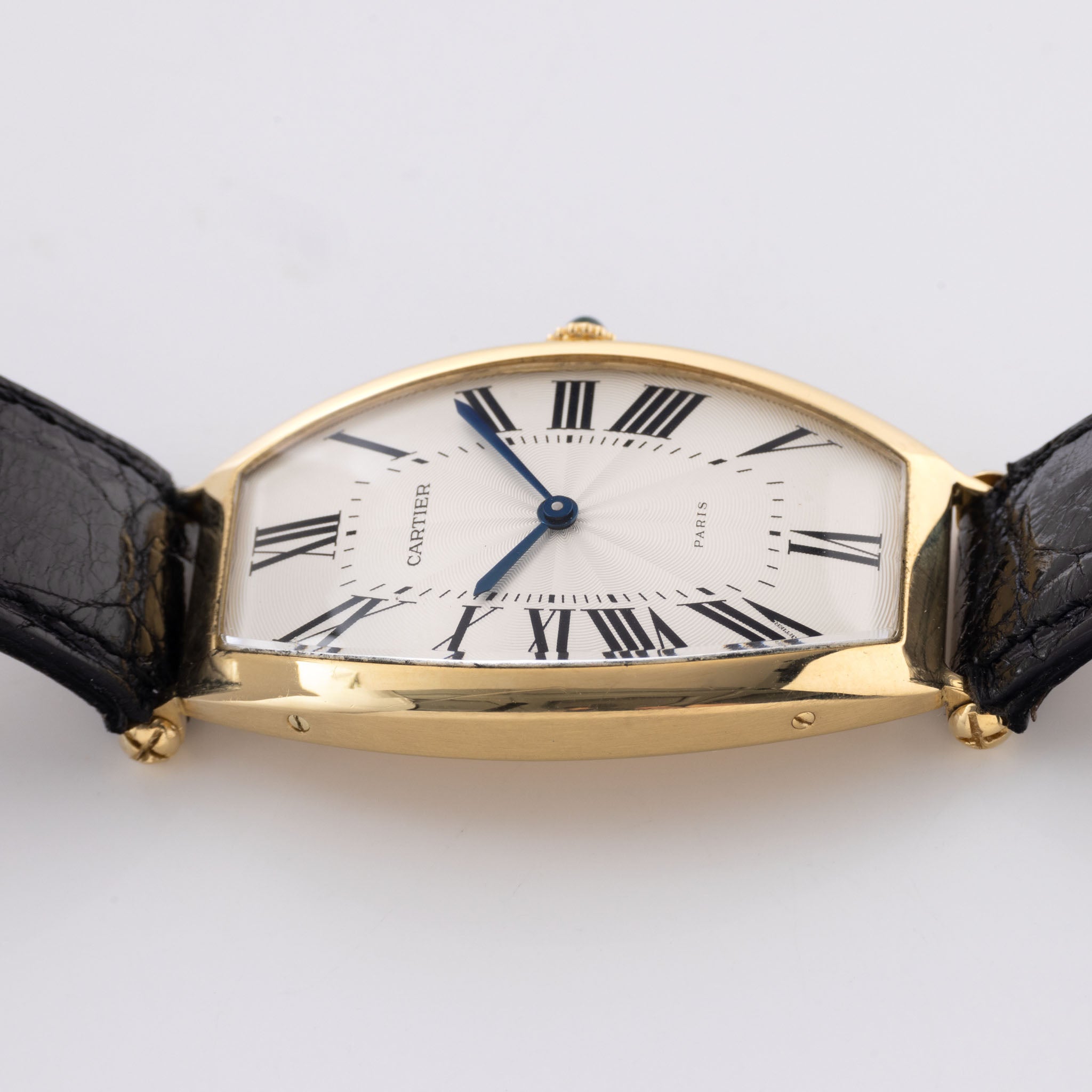 Cartier Paris Tonneau 18kt Yellow Gold “Paris “Dial