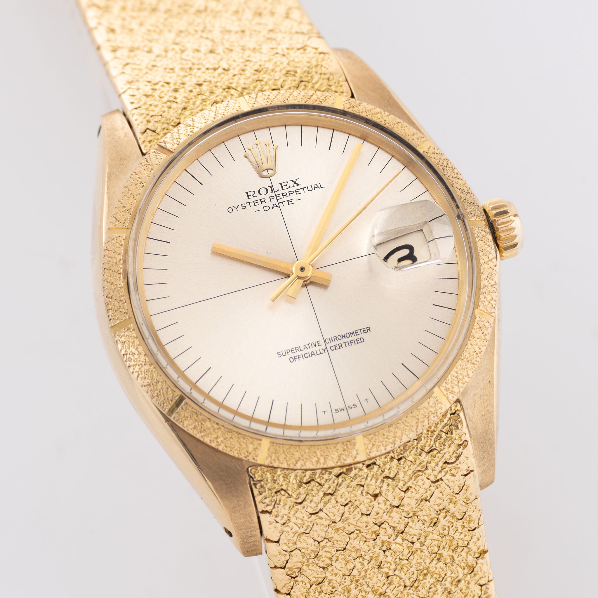 Rolex Zephyr Date Yellow Gold Reference 1510