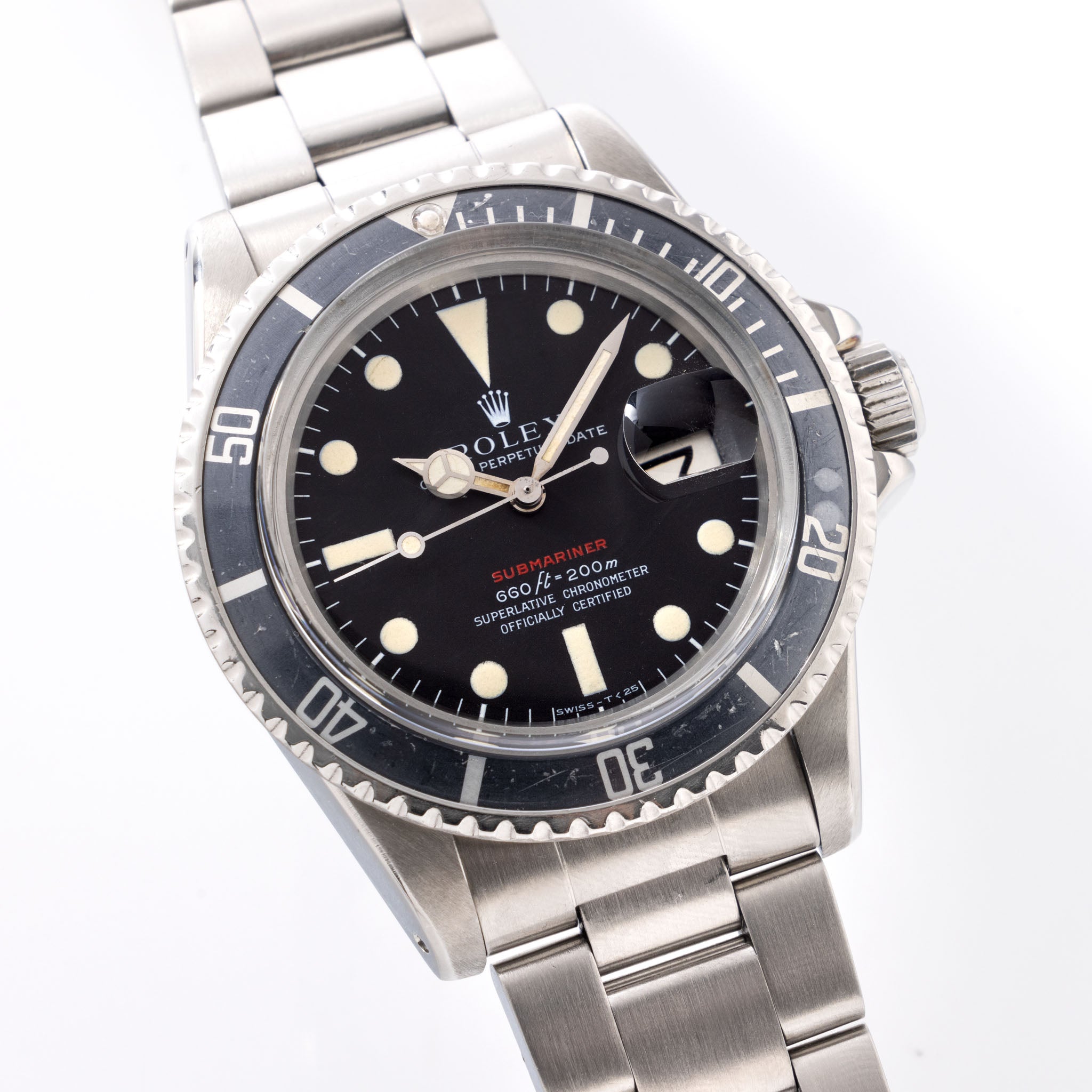 Rolex Submariner Date 1680 Mk4 Red Sub Dial