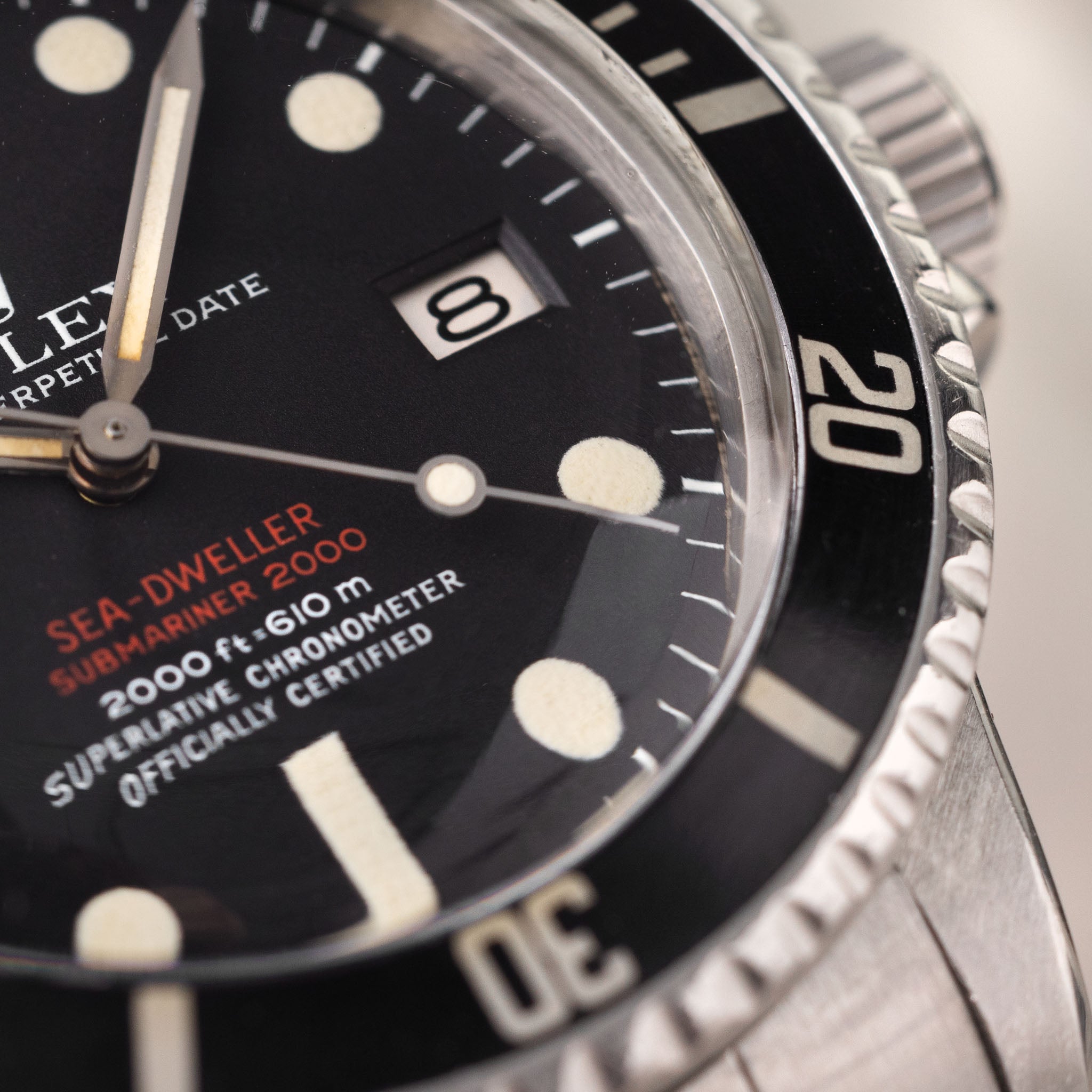 Rolex Seadweller 1665 Double Red Mk3 Dial