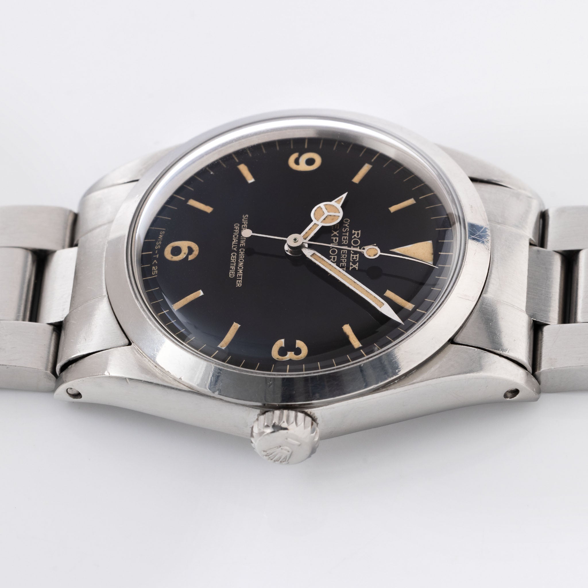 Rolex Explorer 1016 Gilt Dial with Chronometer Papers