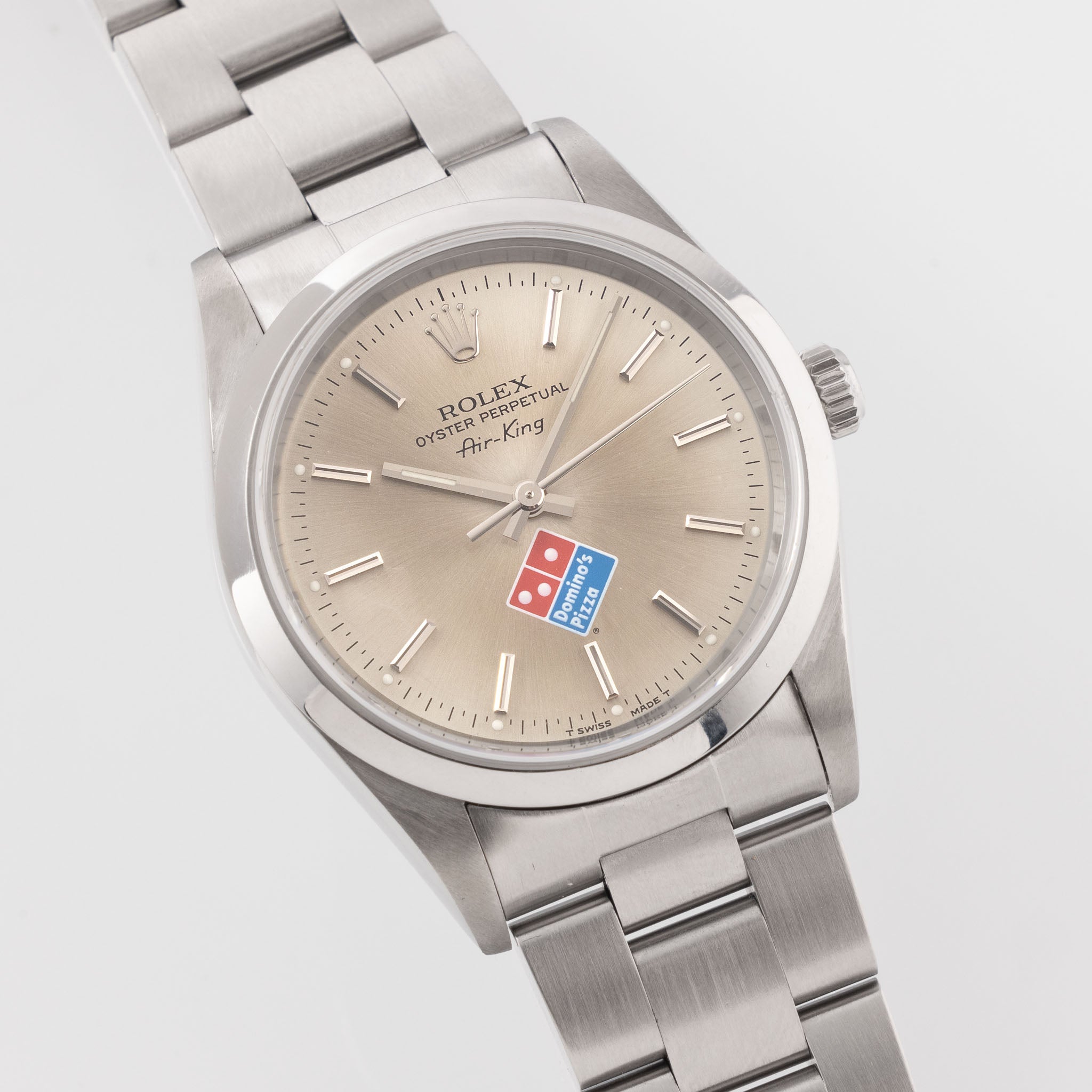 Rolex Air King Domino’s Pizza Box and Papers Ref 14000