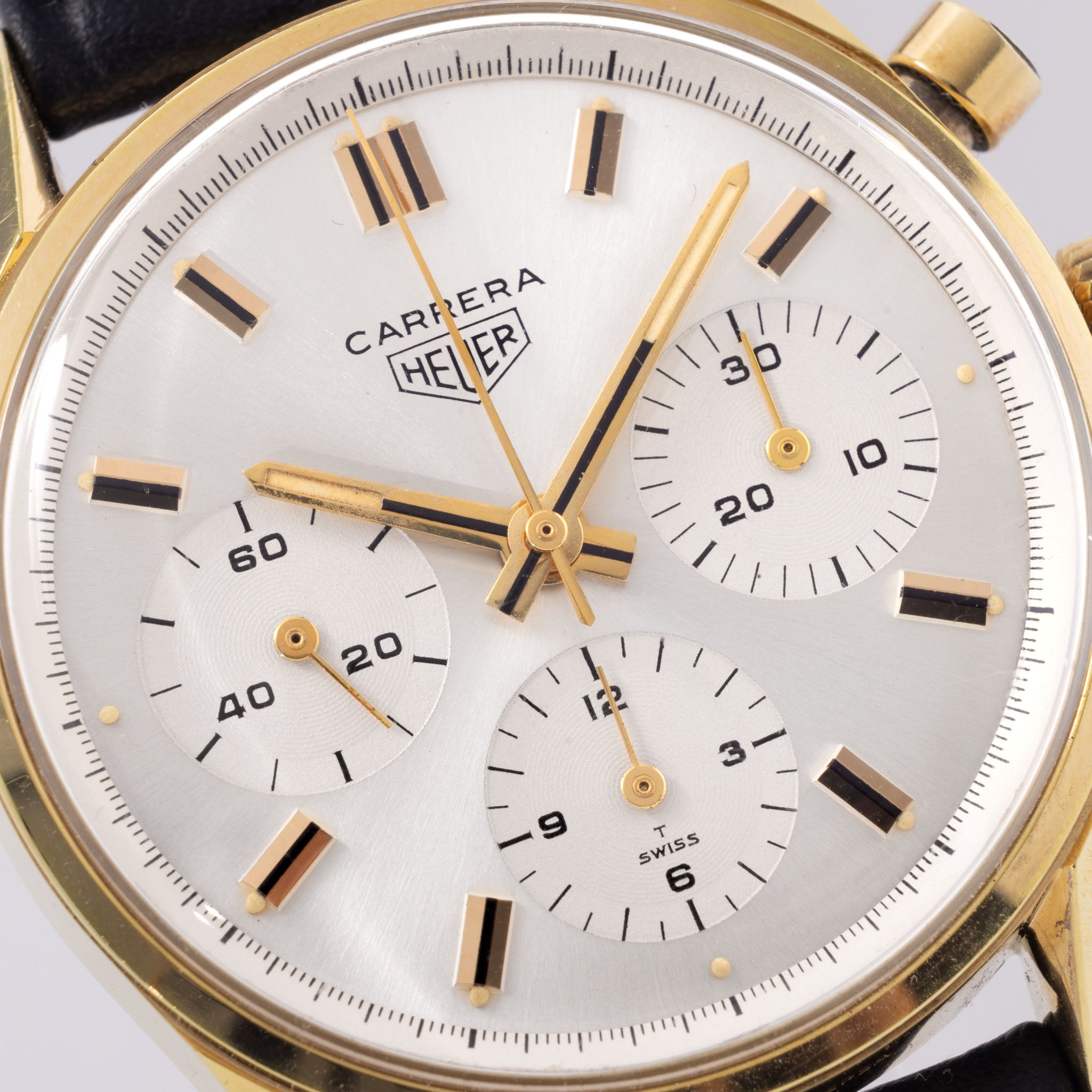 Heuer Carrera Gold Filled Ref 2448