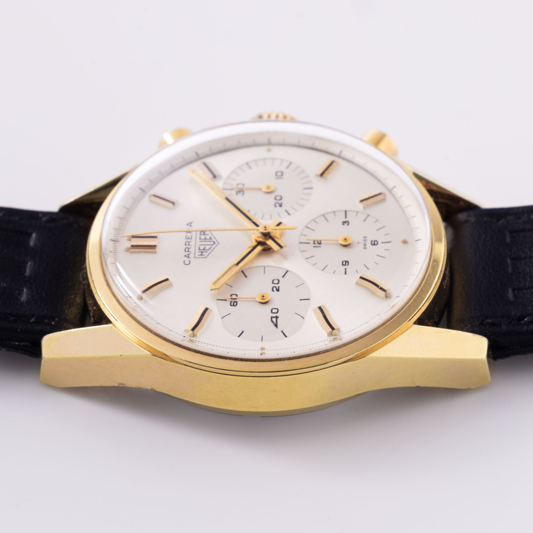 Heuer Carrera Gold Filled Ref 2448