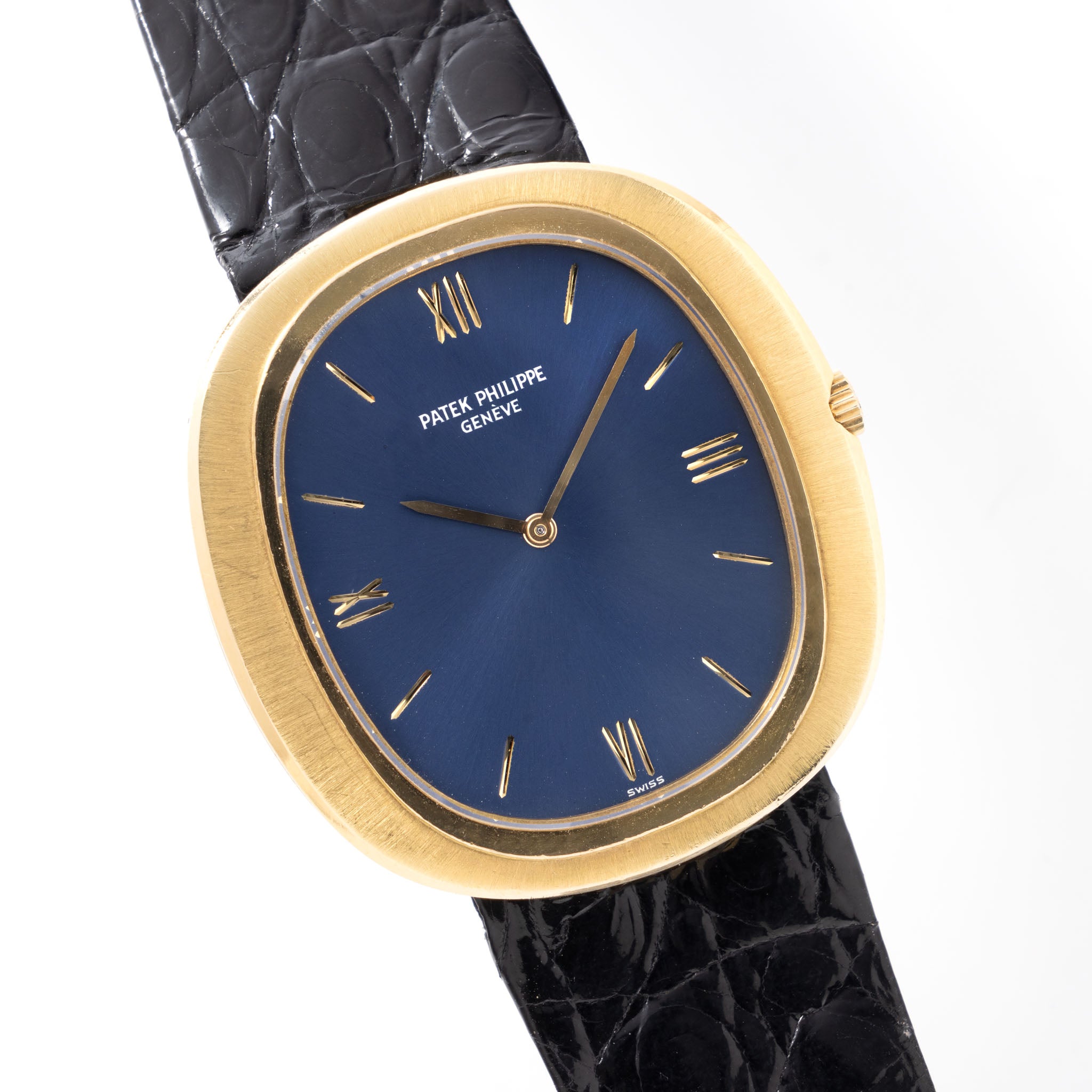 Patek Phillipe Ellipse Yellow Gold Ref 3589 ultra thin