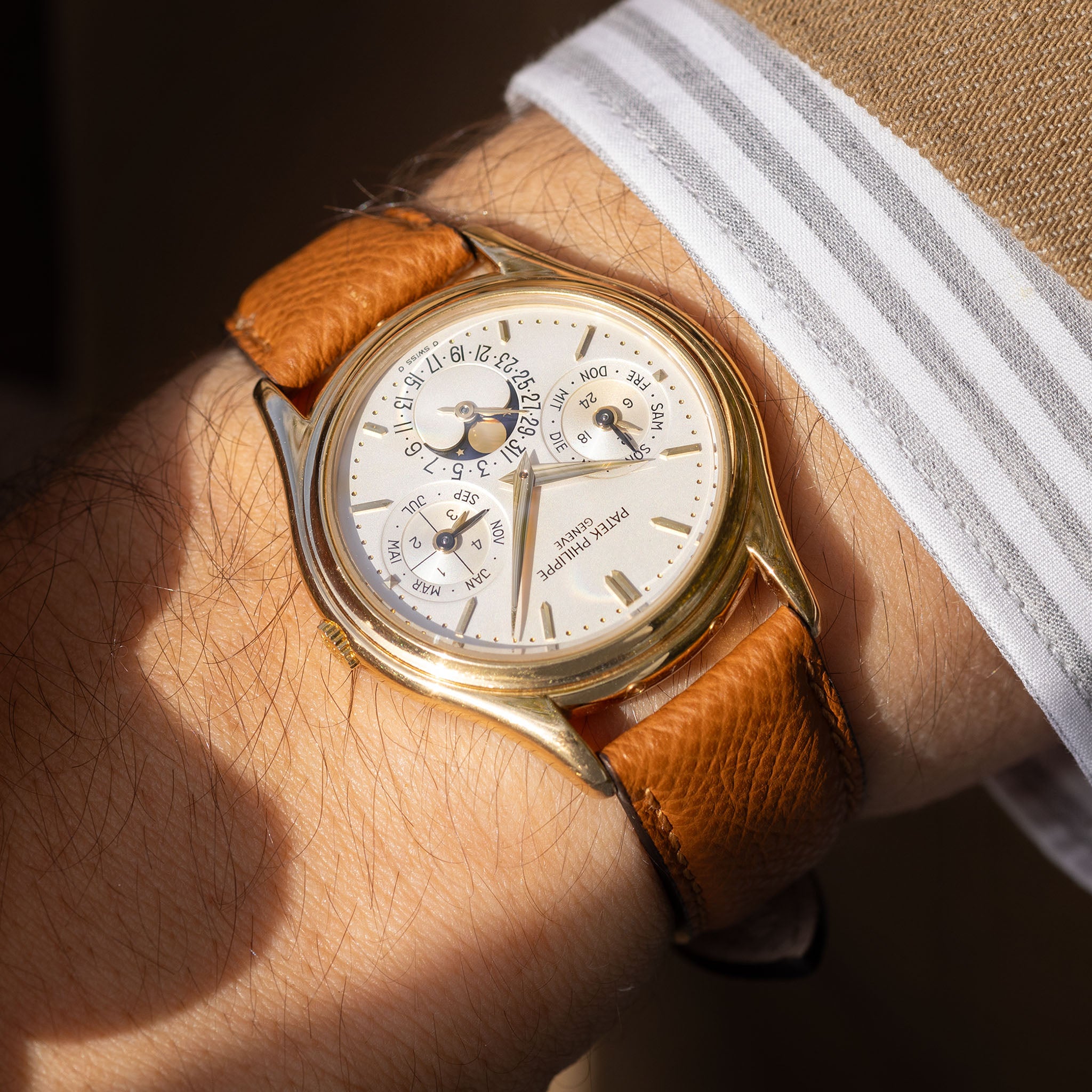 Patek Philippe Perpetual Calendar 3940J Second Series with Original Paper