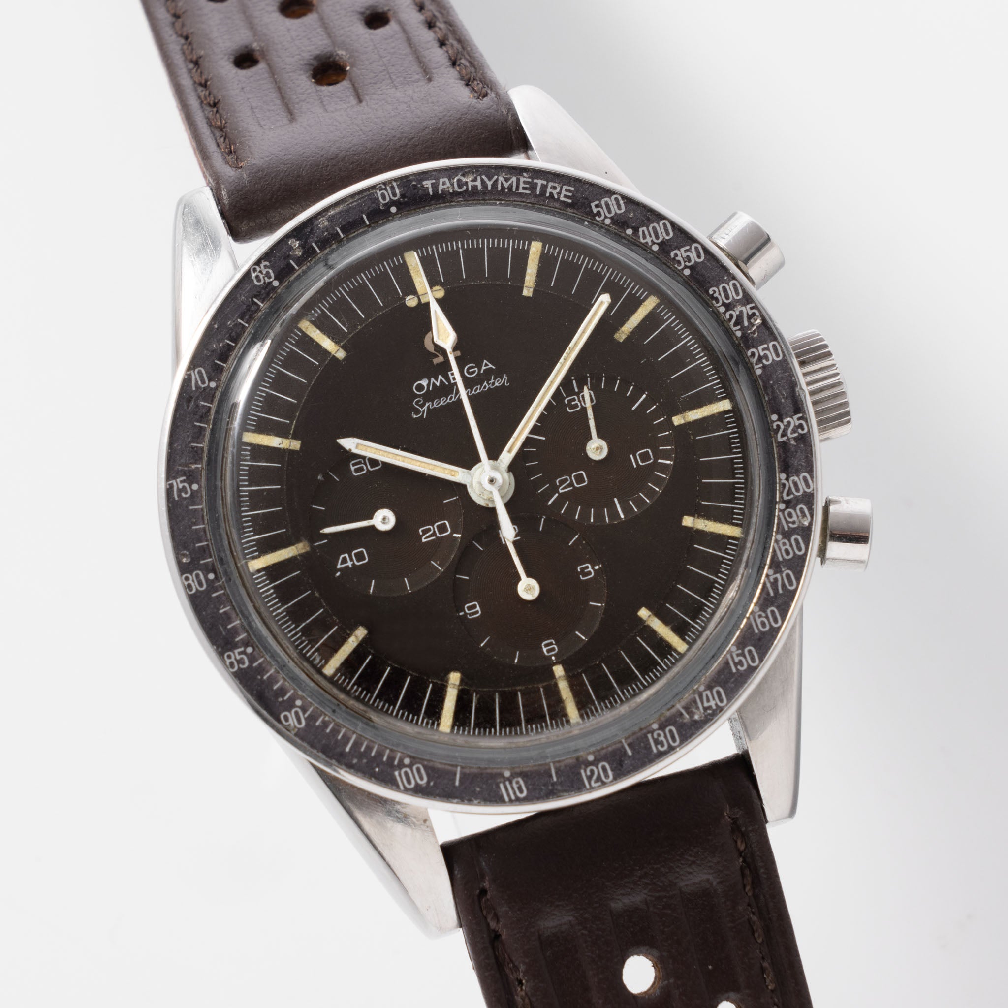 Omega Speedmaster Ed White Tropical Dial Ref 105.003