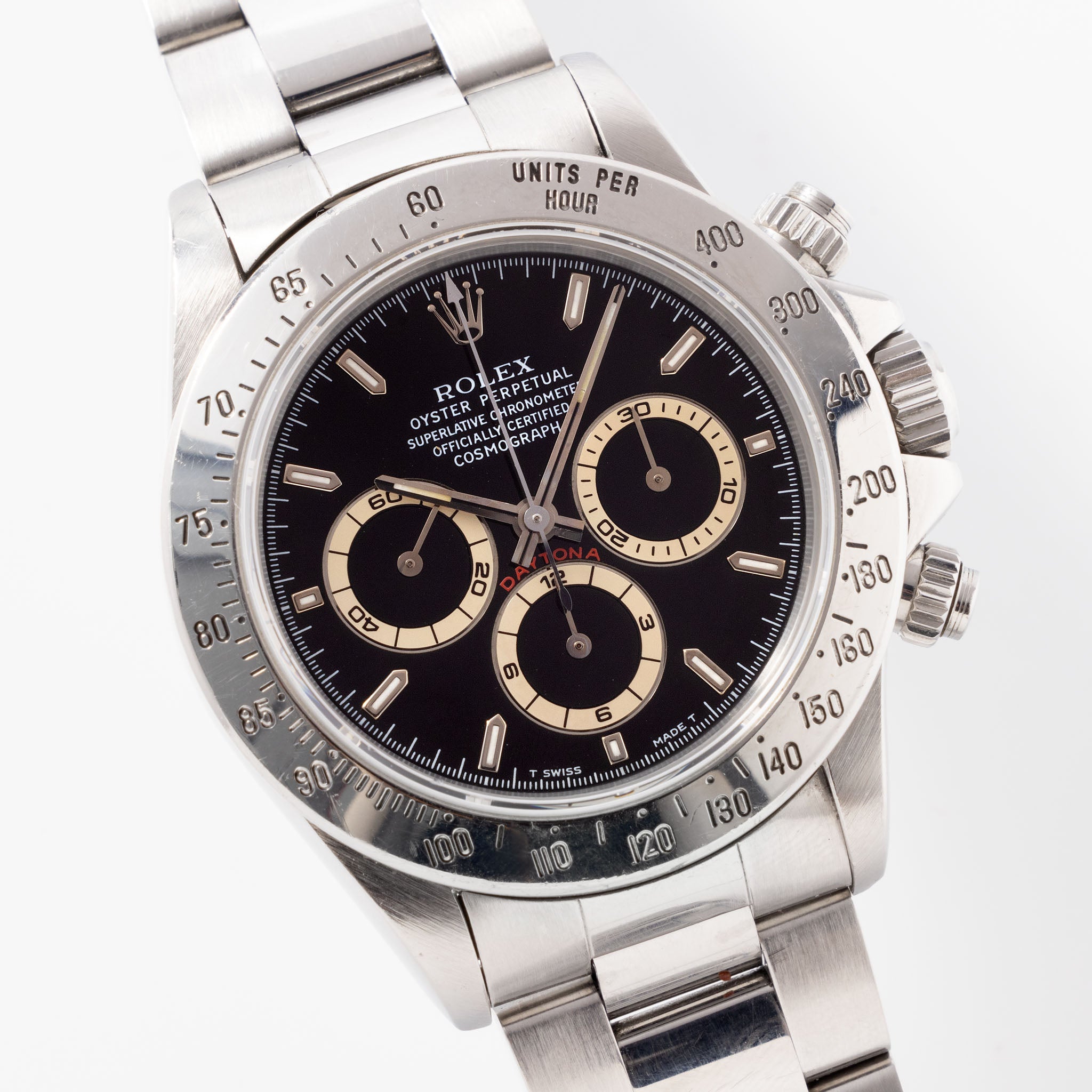 Rolex Cosmograph Daytona Black Dial Box and Papers Ref. 16520