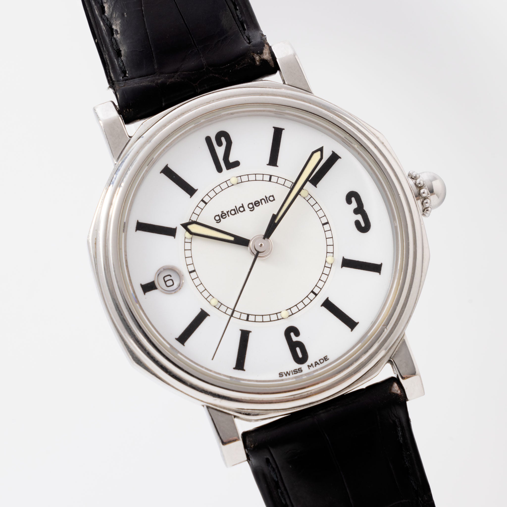 Gerald Genta Octo White Dial Ref G35587