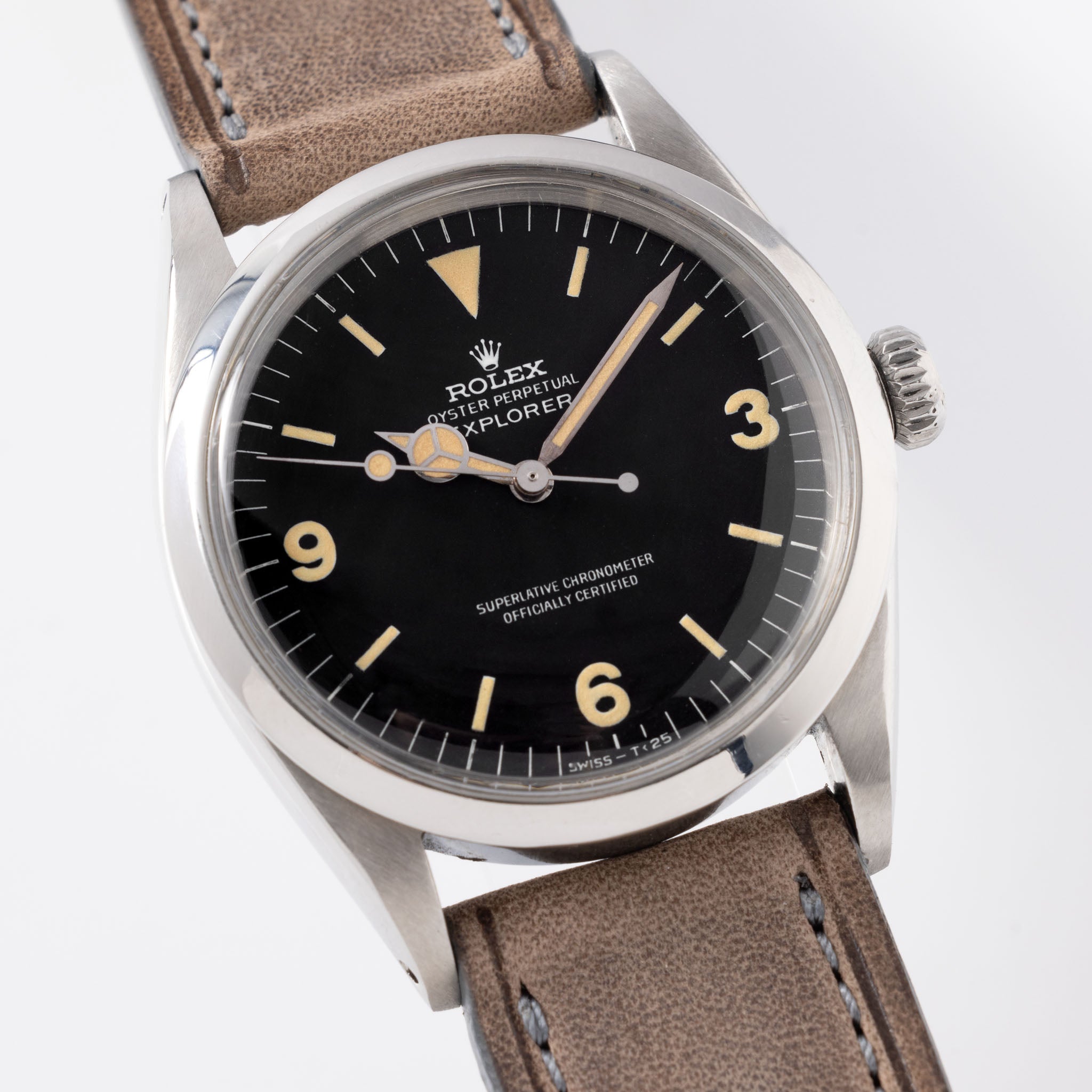 Rolex Explorer Mk1 Frog Foot Dial Reference 1016