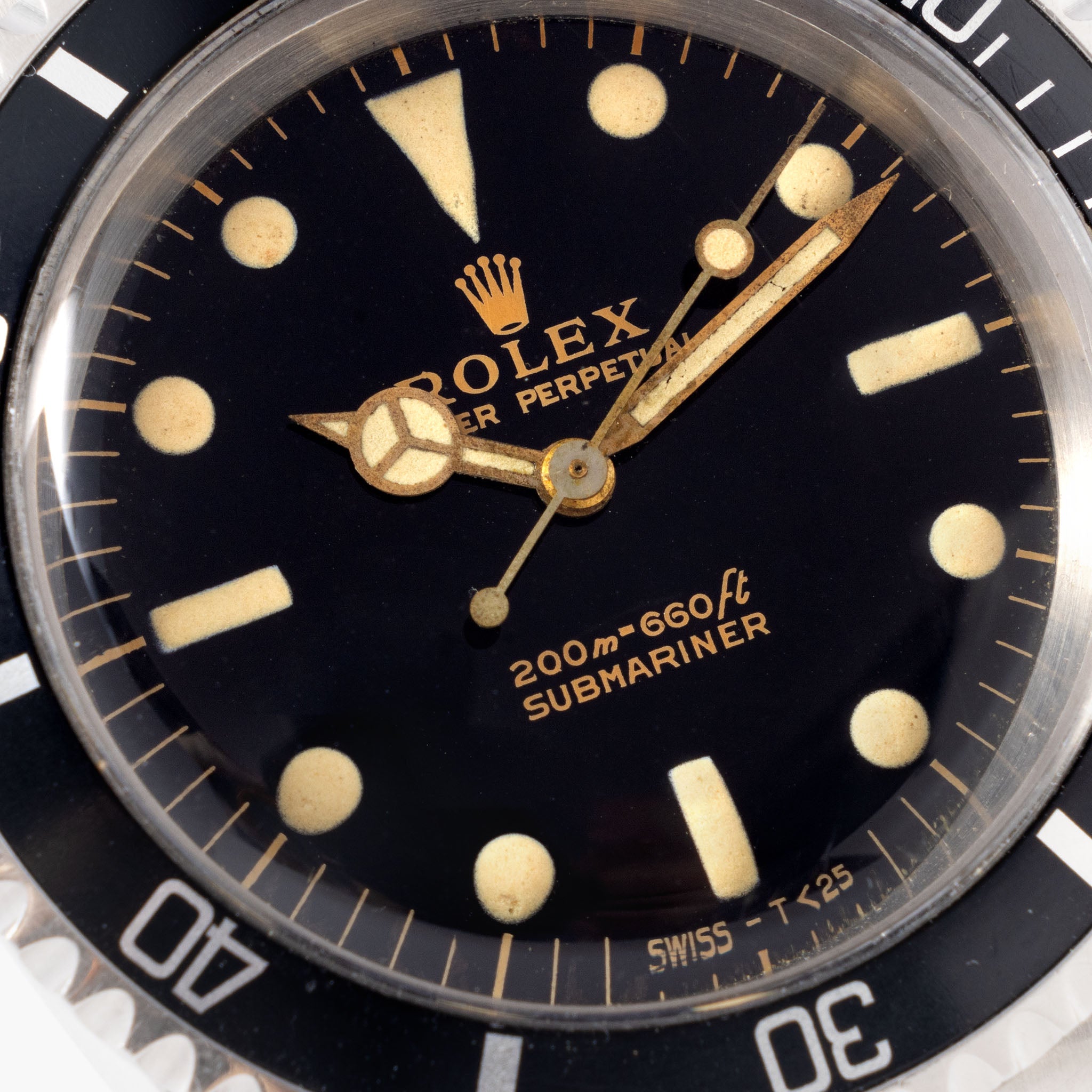 Rolex Submariner Gilt Dial Ref 5513