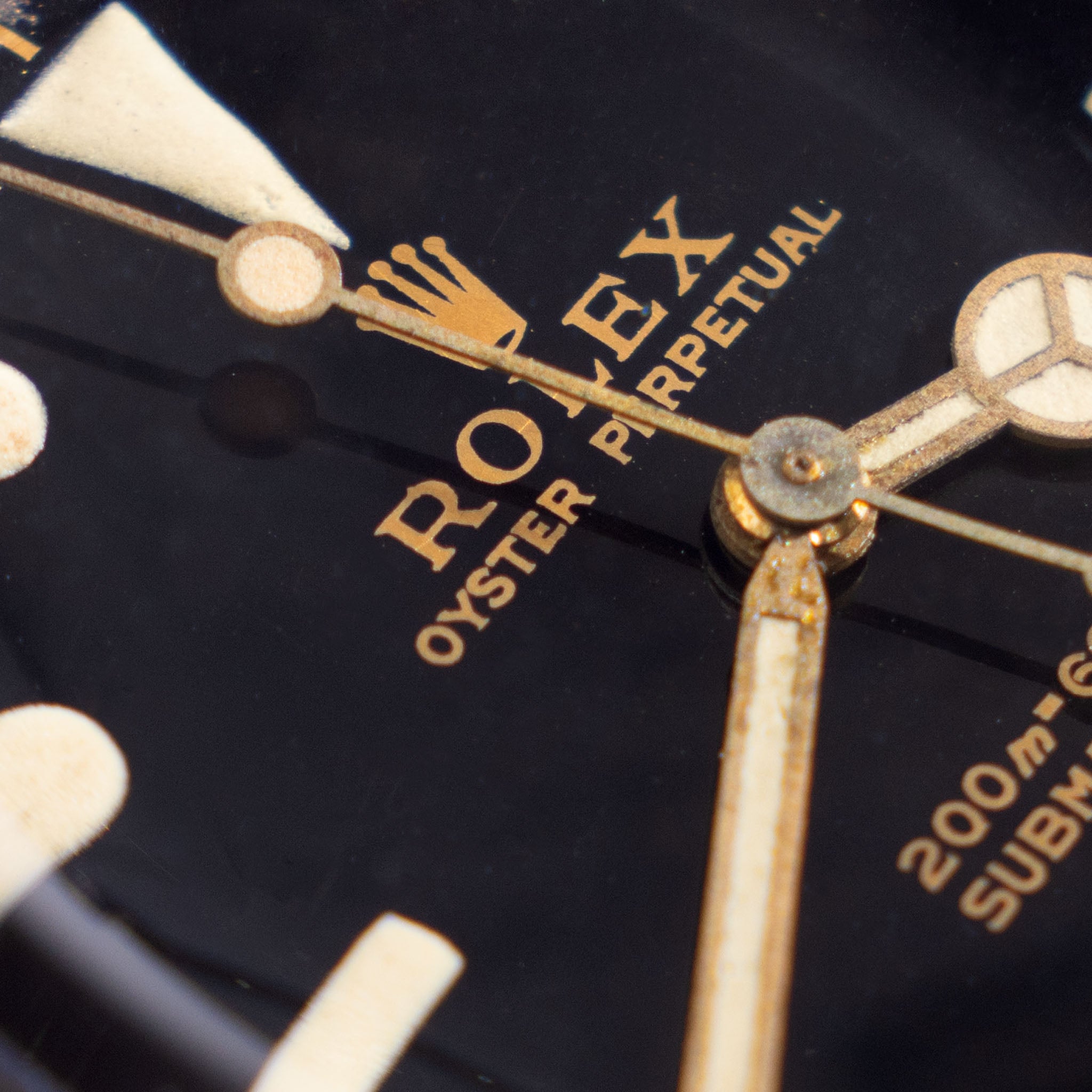 Rolex Submariner Gilt Dial Ref 5513