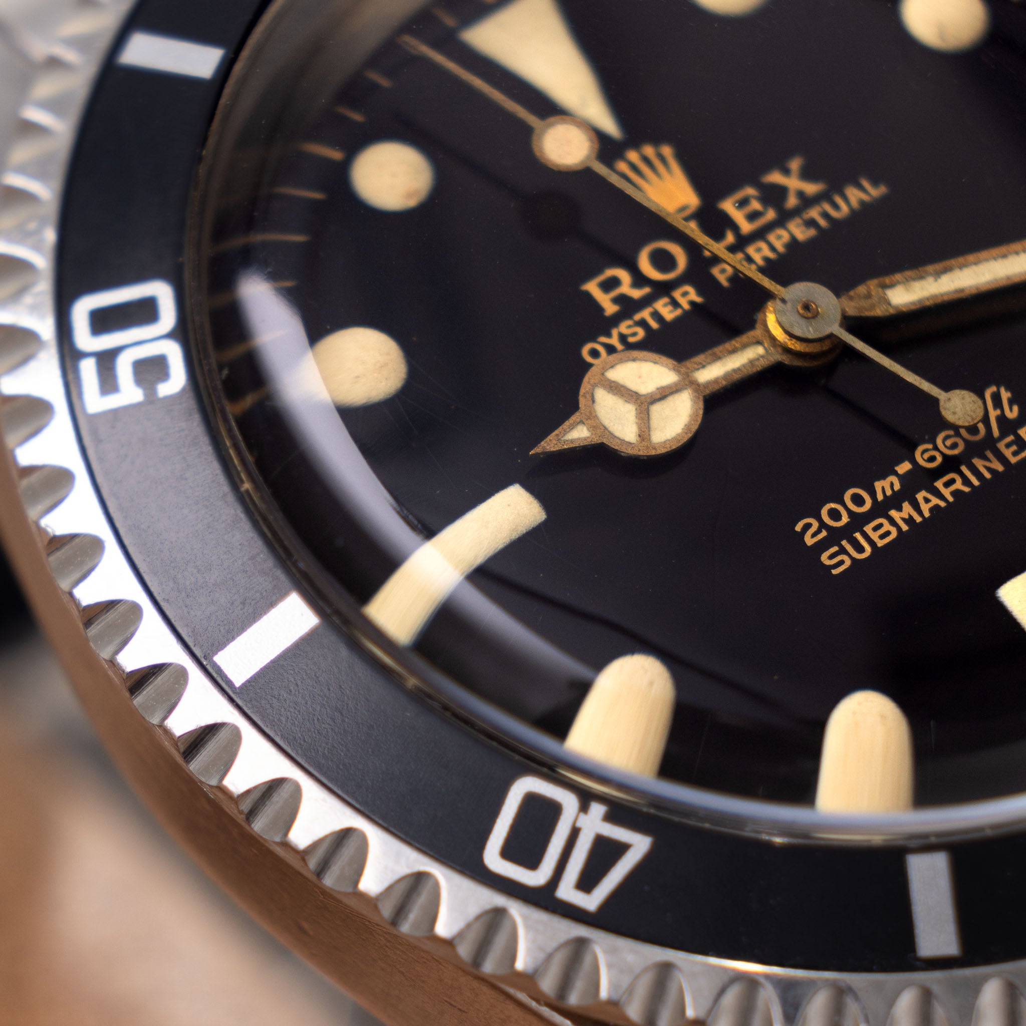 Rolex Submariner Gilt Dial Ref 5513