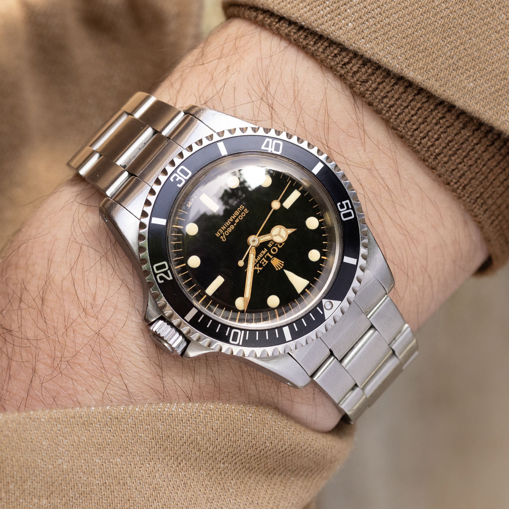 Rolex Submariner Gilt Dial Ref 5513