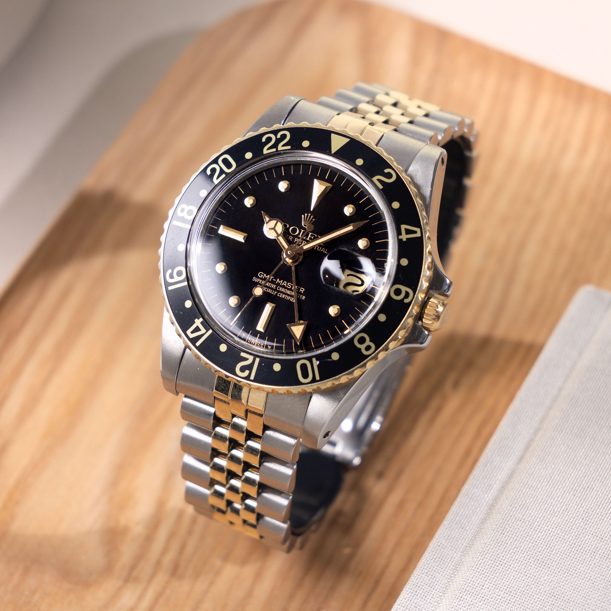 Rolex GMT-Master Black Nipple Dial Ref 1675/3