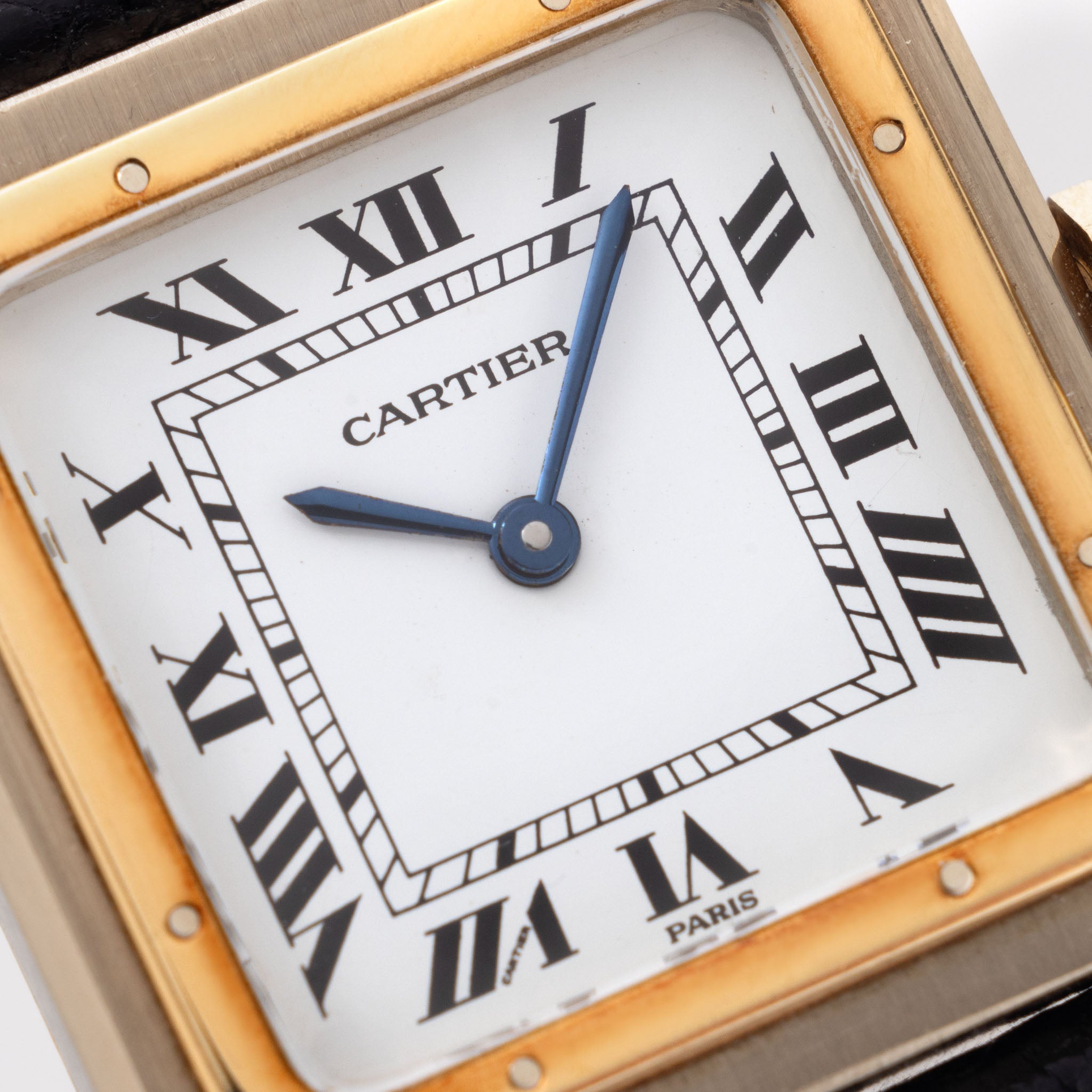 Cartier Santos "Deux Ors" Grand Modèle Ref 78225