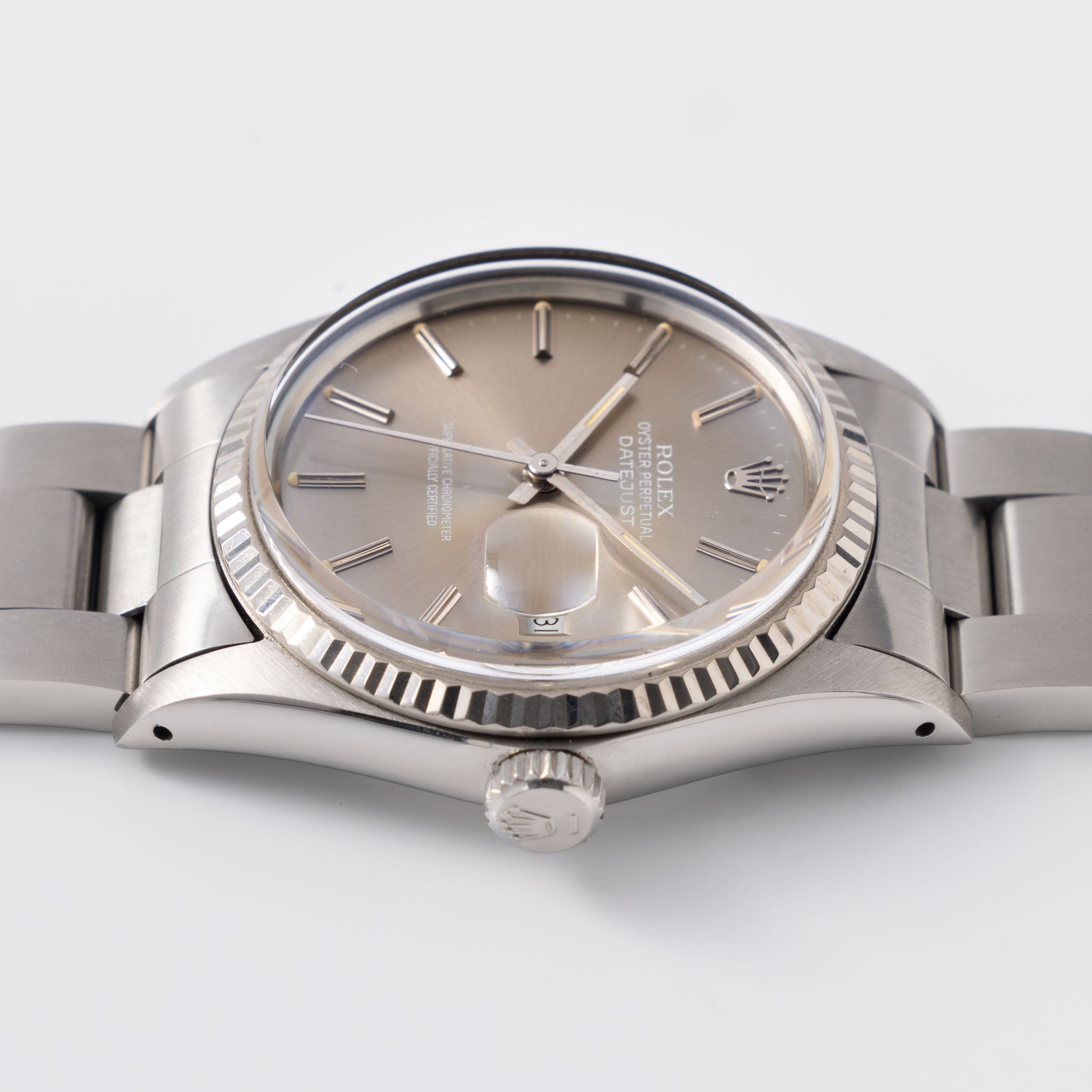 Rolex Datejust Taupe dial ref 16014