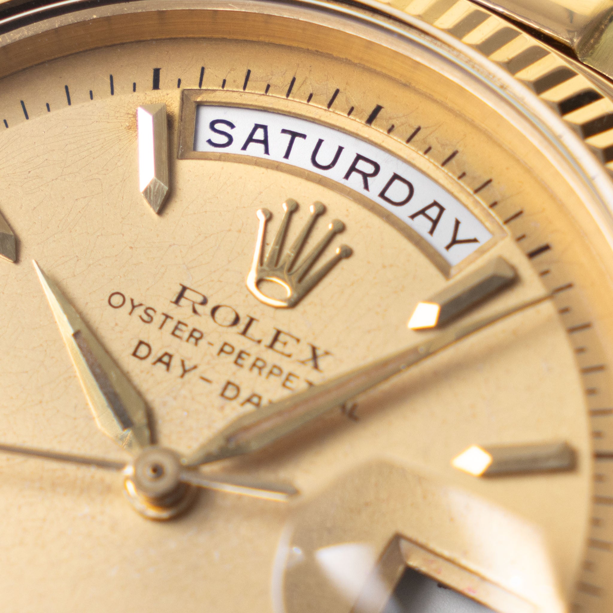 Rolex Day-Date Amtlich Geprüft Dial Big Logo Bracelet Ref 1803
