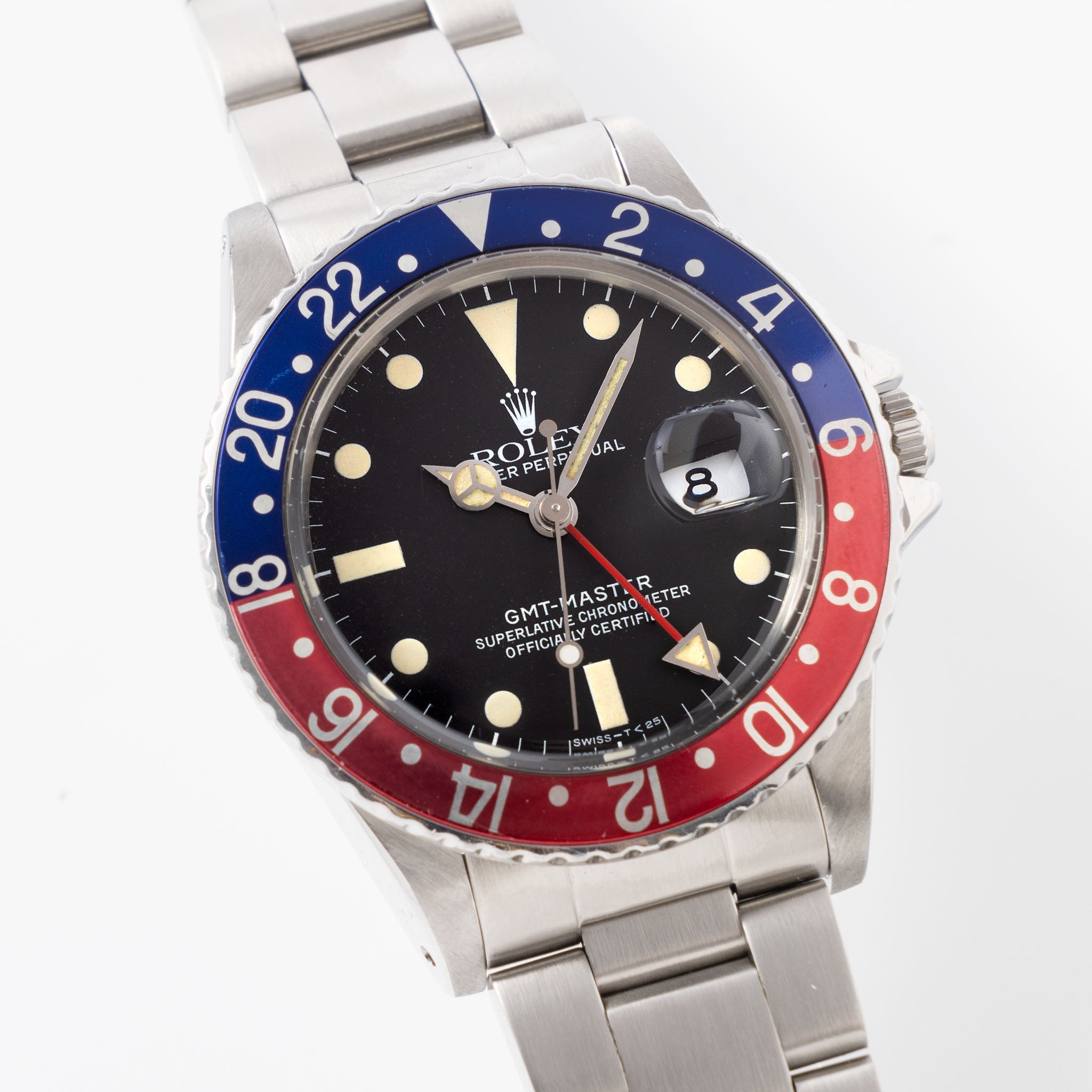 Rolex Gmt-master Matte dial ref 16750 "Pepsi"