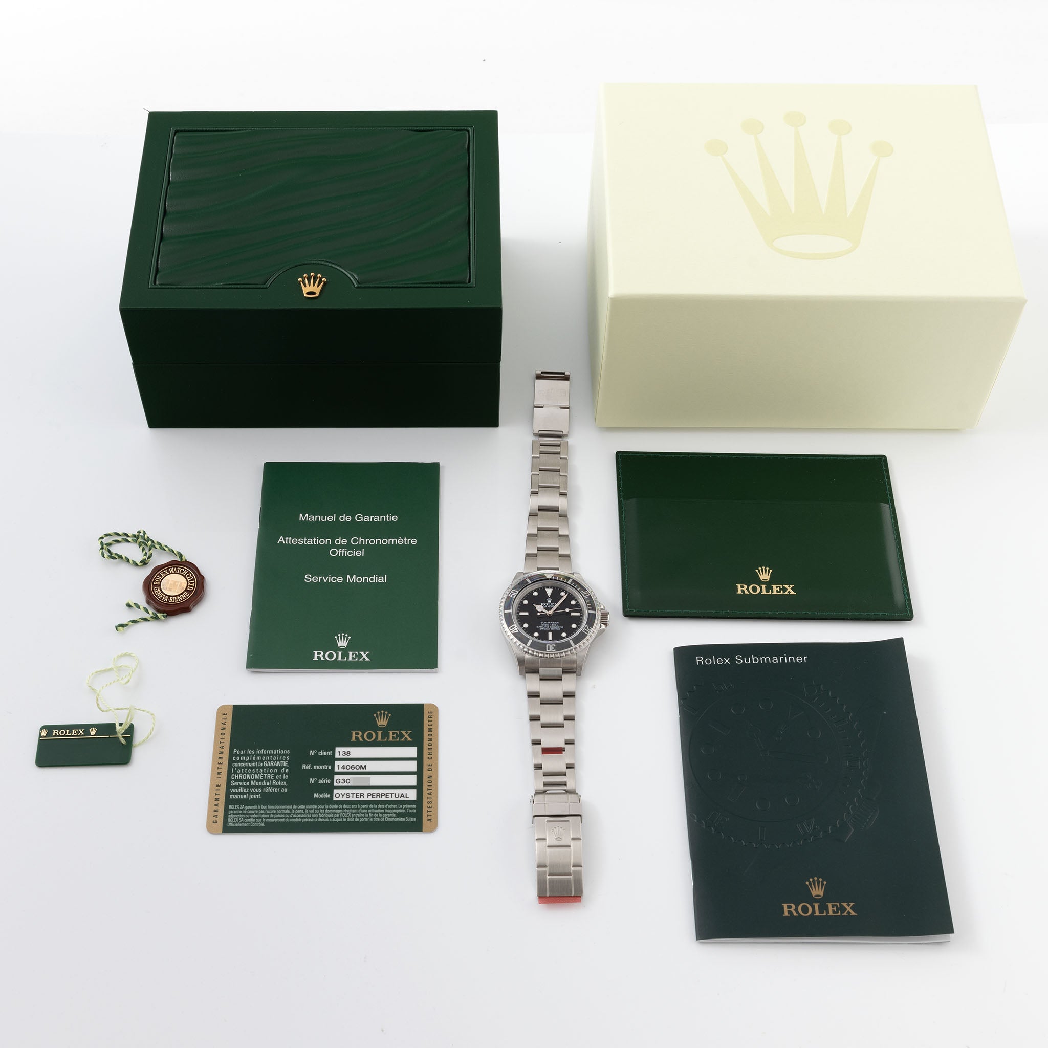 Rolex Submariner Ref. 14060M New Old Stock With Box and Papers