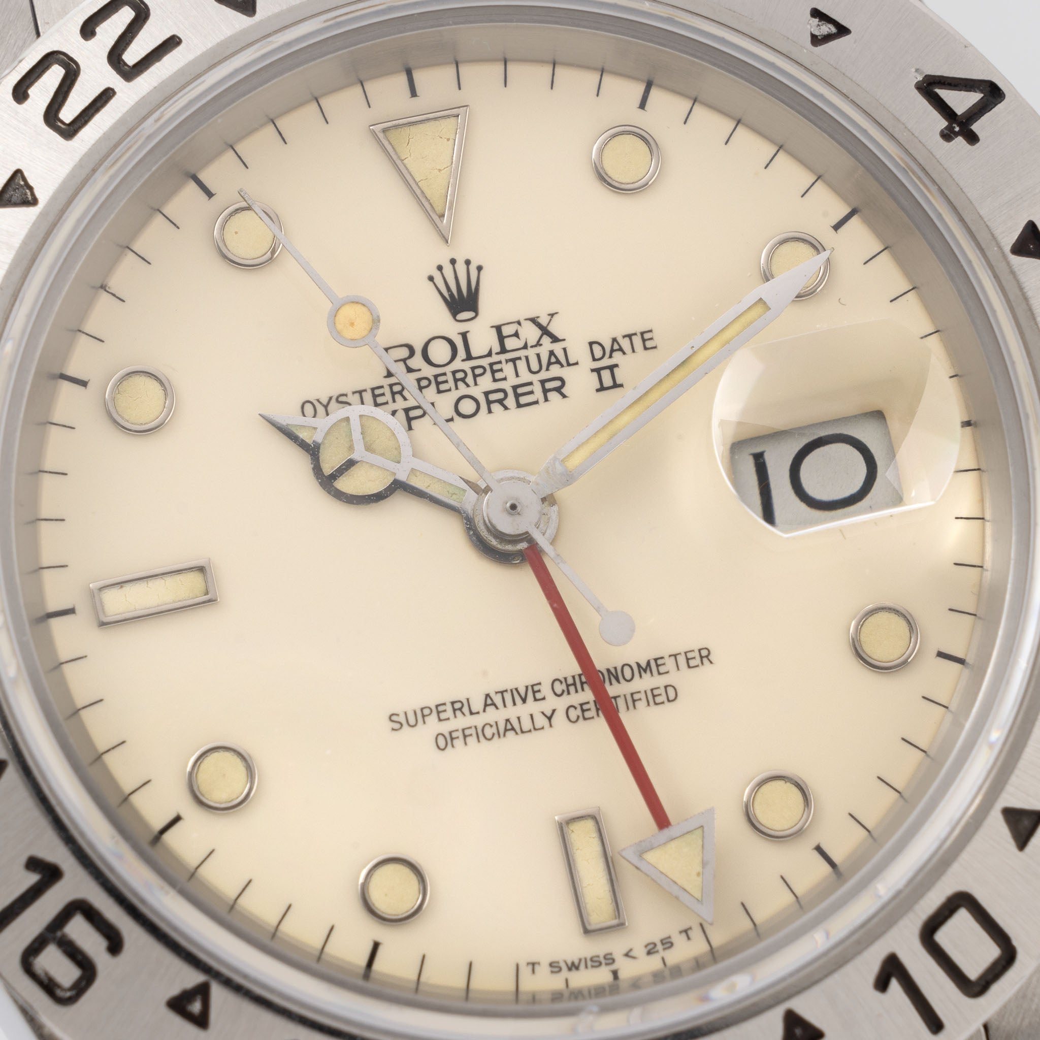 Rolex Explorer II 16550 “cream dial” with papers 