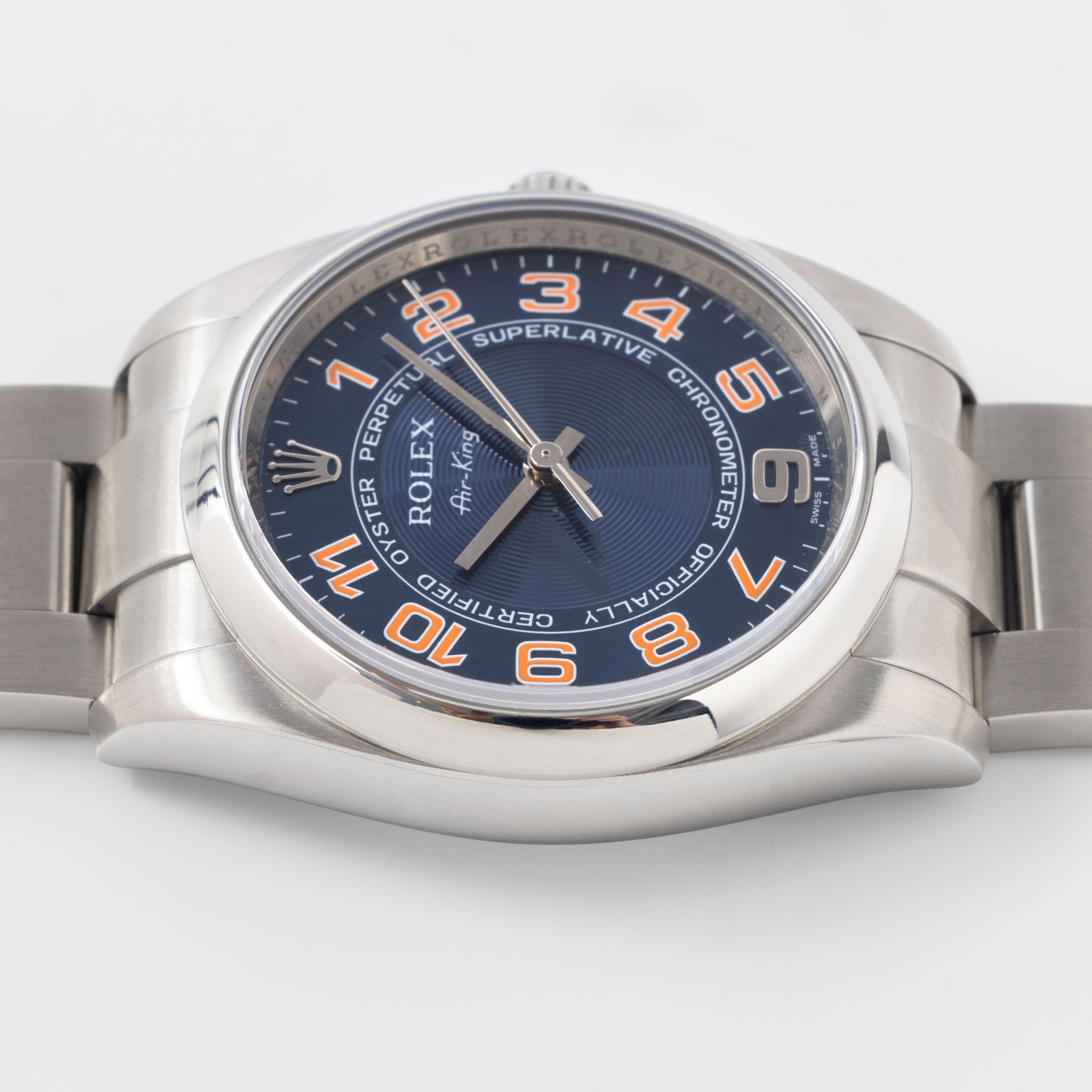 Rolex Air-King Concentric Blue Dial Ref. 114200