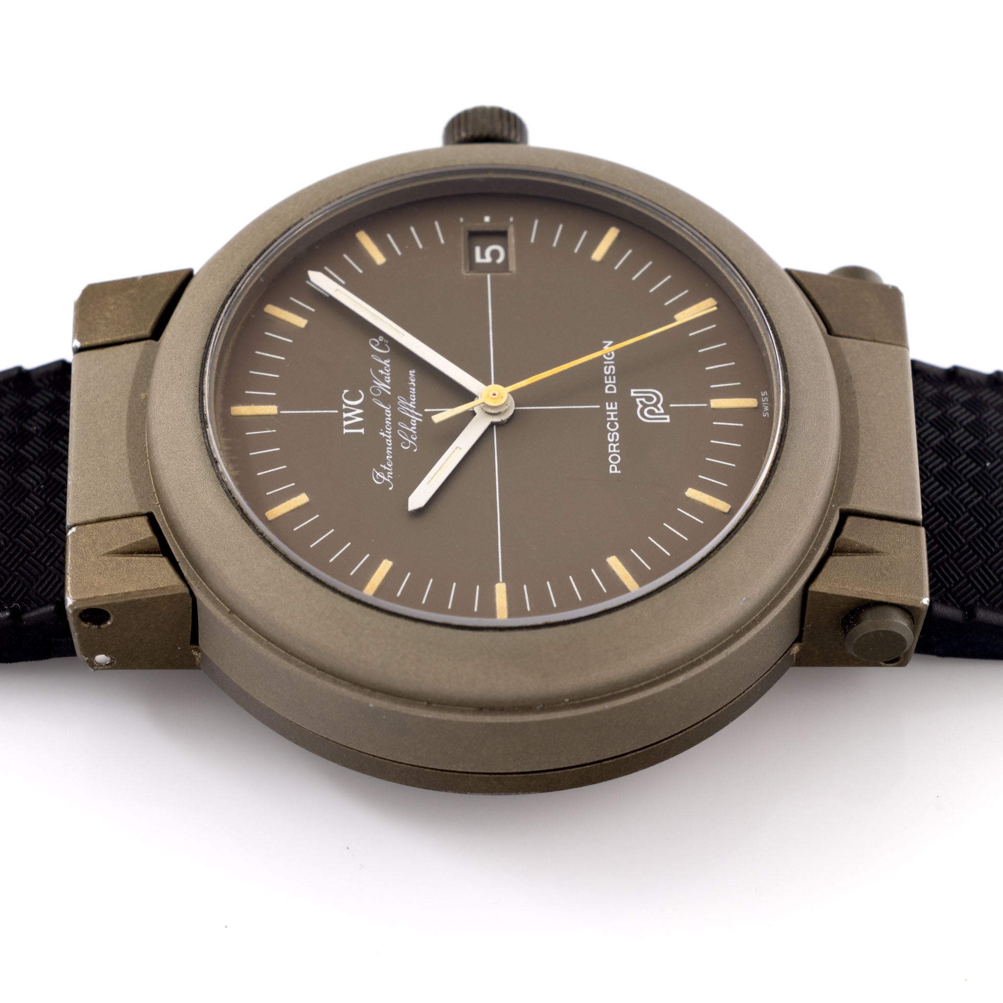 Iwc Compass watch "olive green "  ref  Iw5310