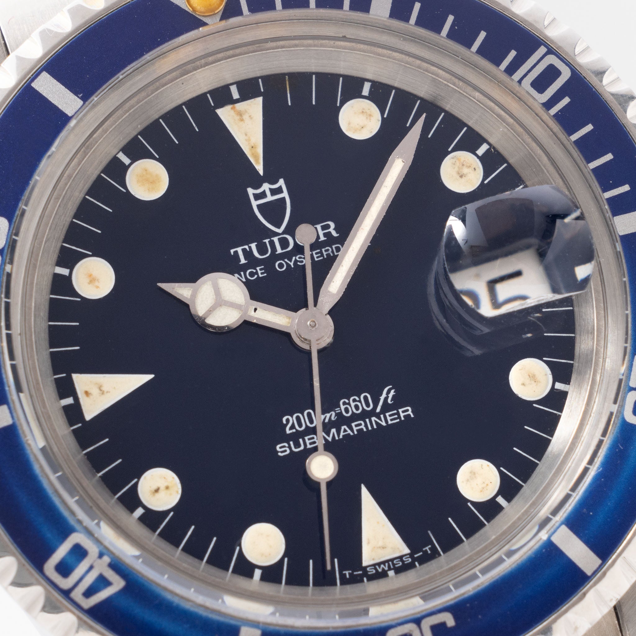 Tudor Submariner Blue Dial Ref 79090