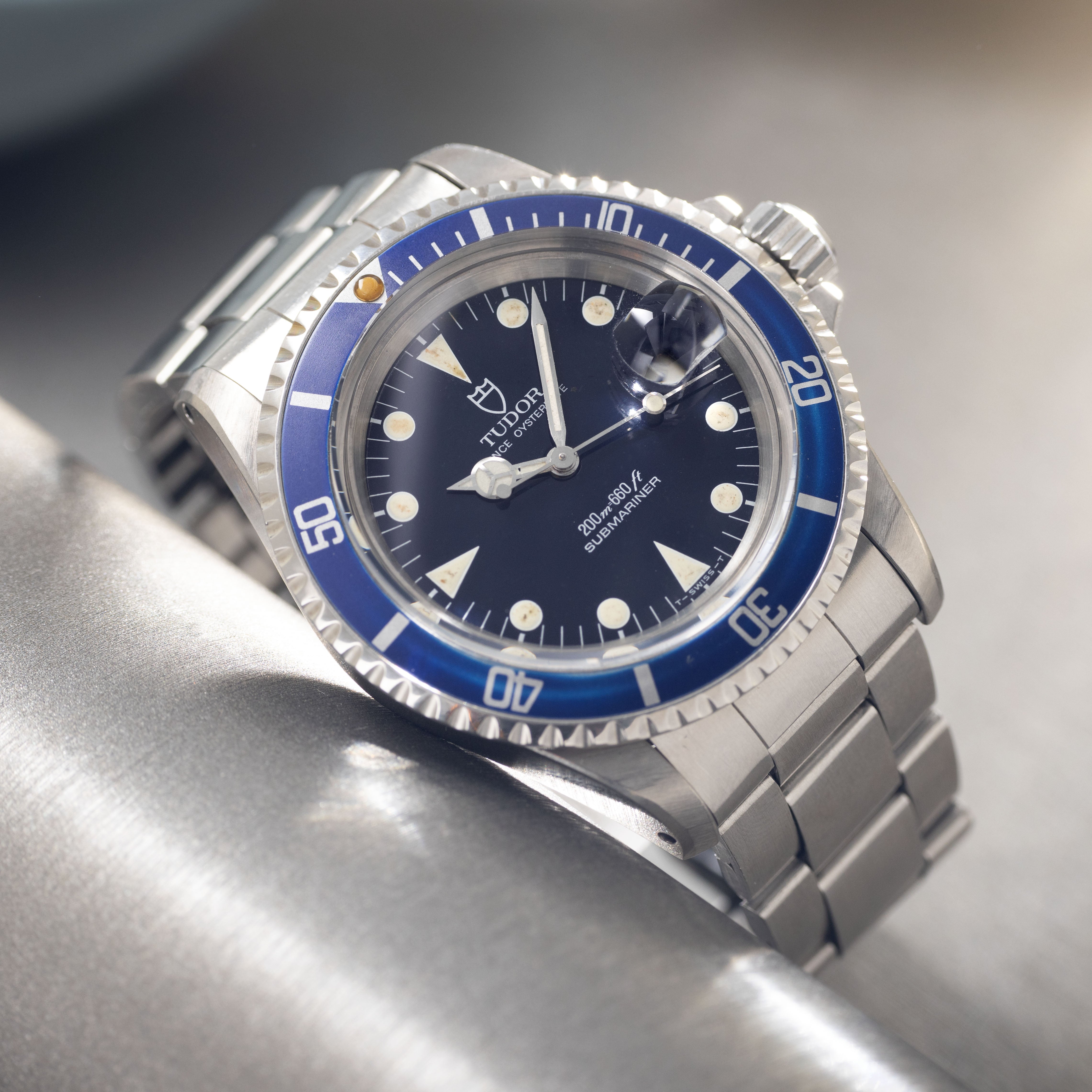 Tudor Submariner Blue Dial Ref 79090