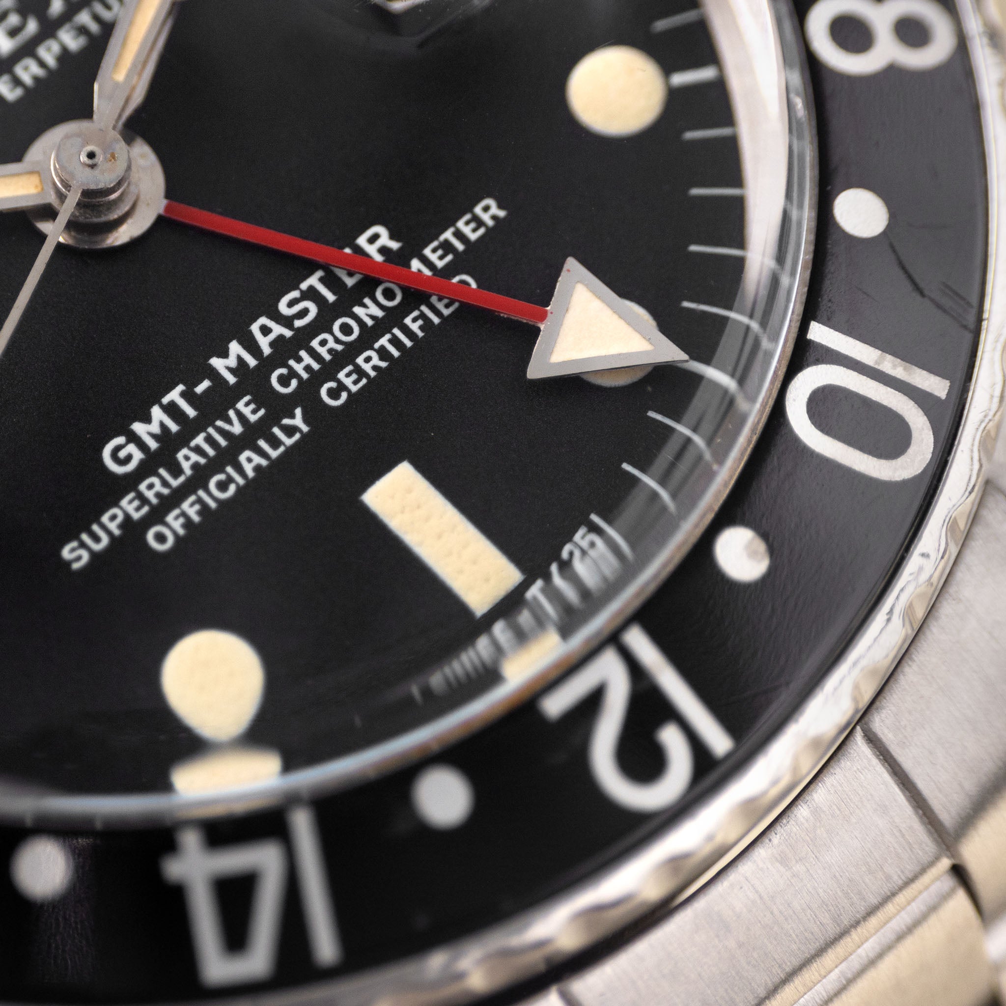 Rolex GMT-Master 1675 Matte Mk2 Dial with Vivid Patina