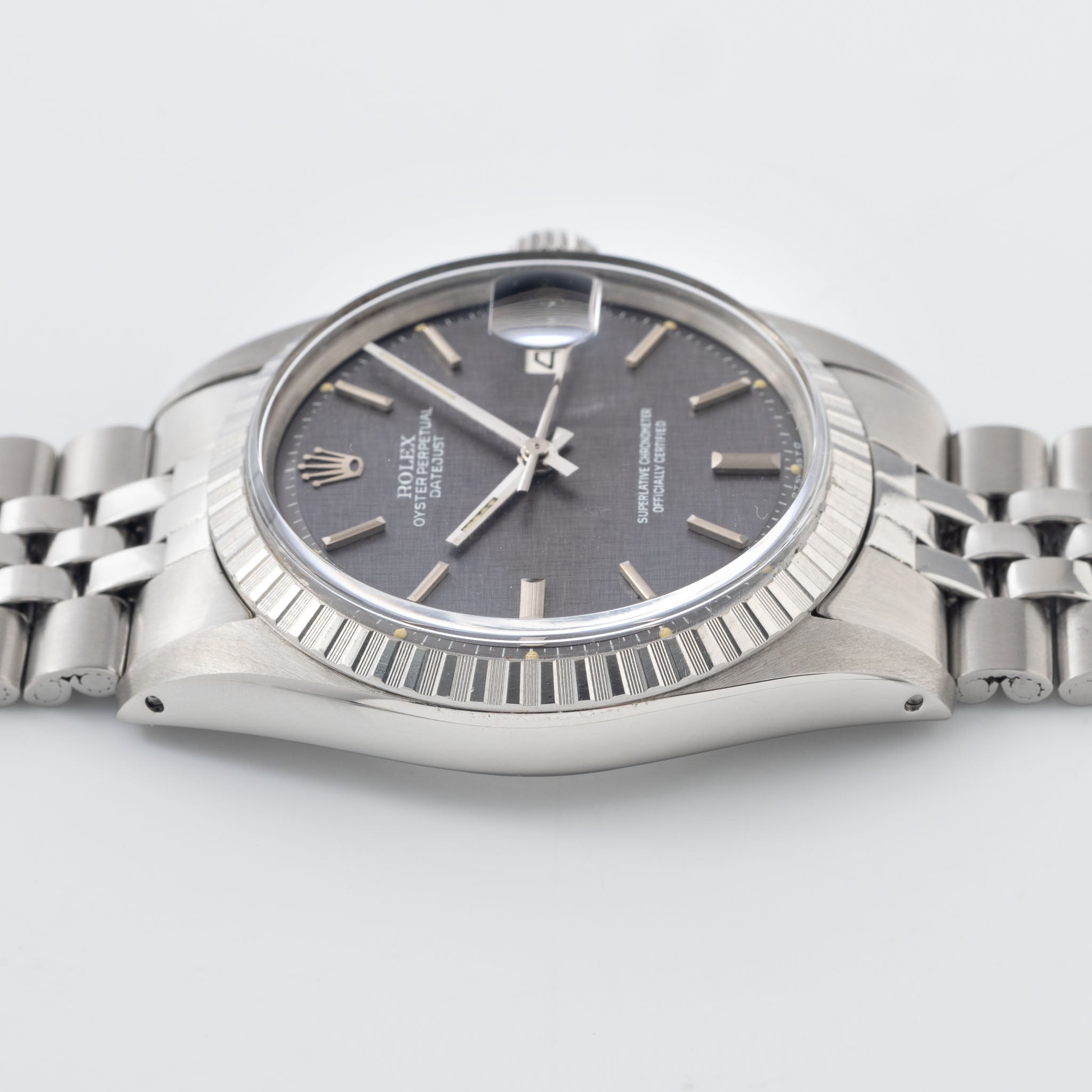 Rolex Datejust Grey Linen Dial Ref. 1603