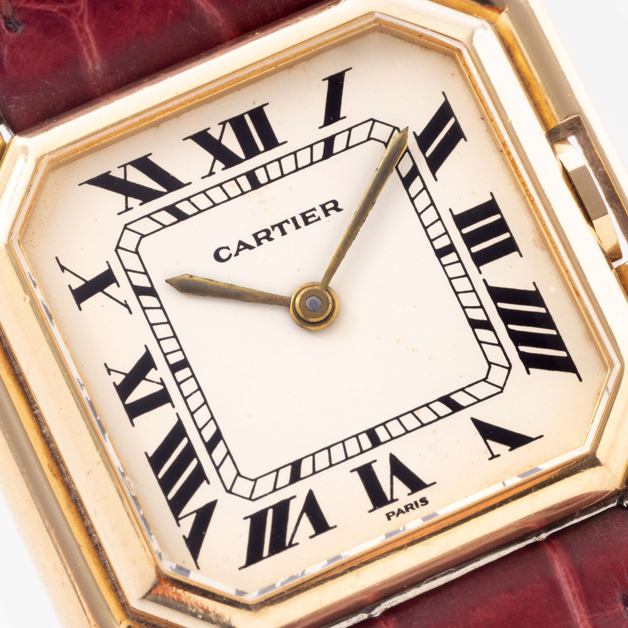 Cartier Ceinture Jumbo Paris Dial Automatic in 18k Yellow Gold Ref. 17001