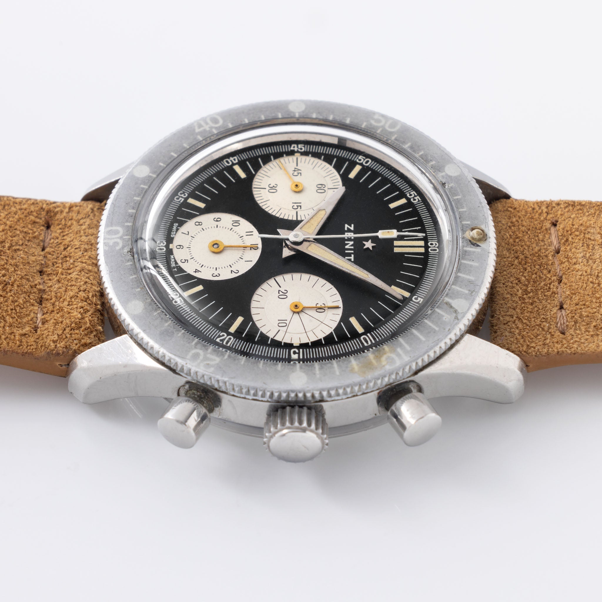 Zenith Sub-Sea Chronograph Ref. A277 "Reversed Panda Dial"