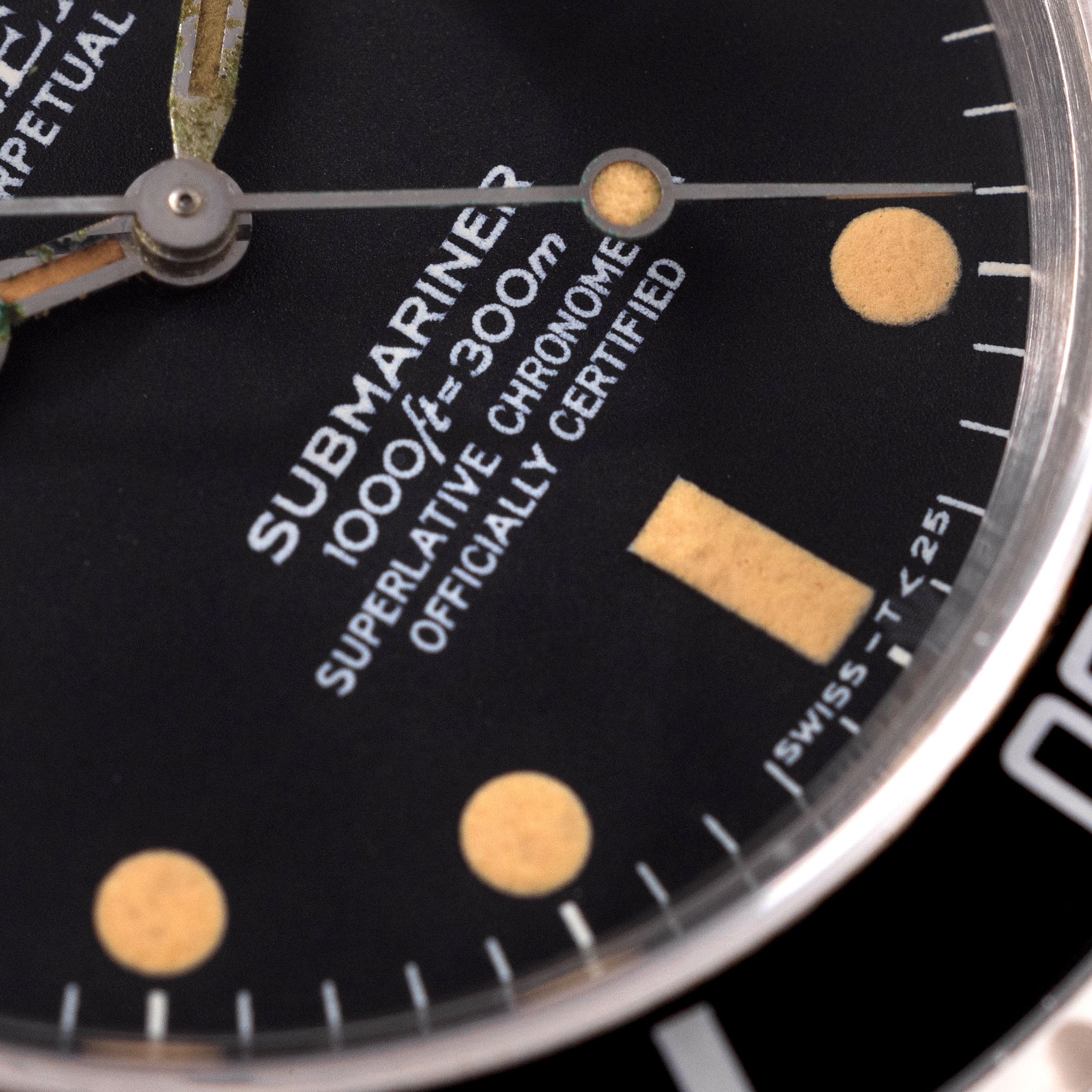 Rolex Submariner Matte Dial with Vivid Patina Ref. 16800