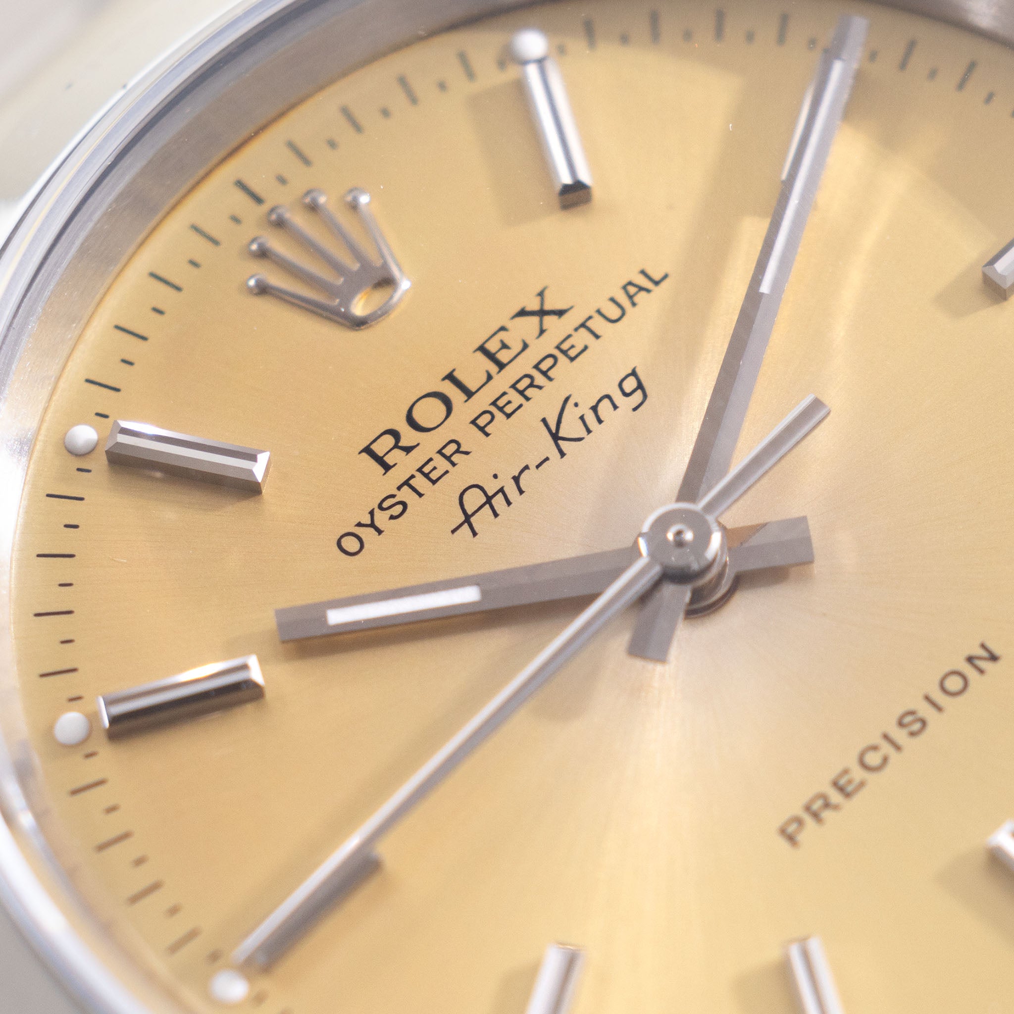 Rolex Air-King "Tropical Turned to Champagne" Dial Ref. 14000