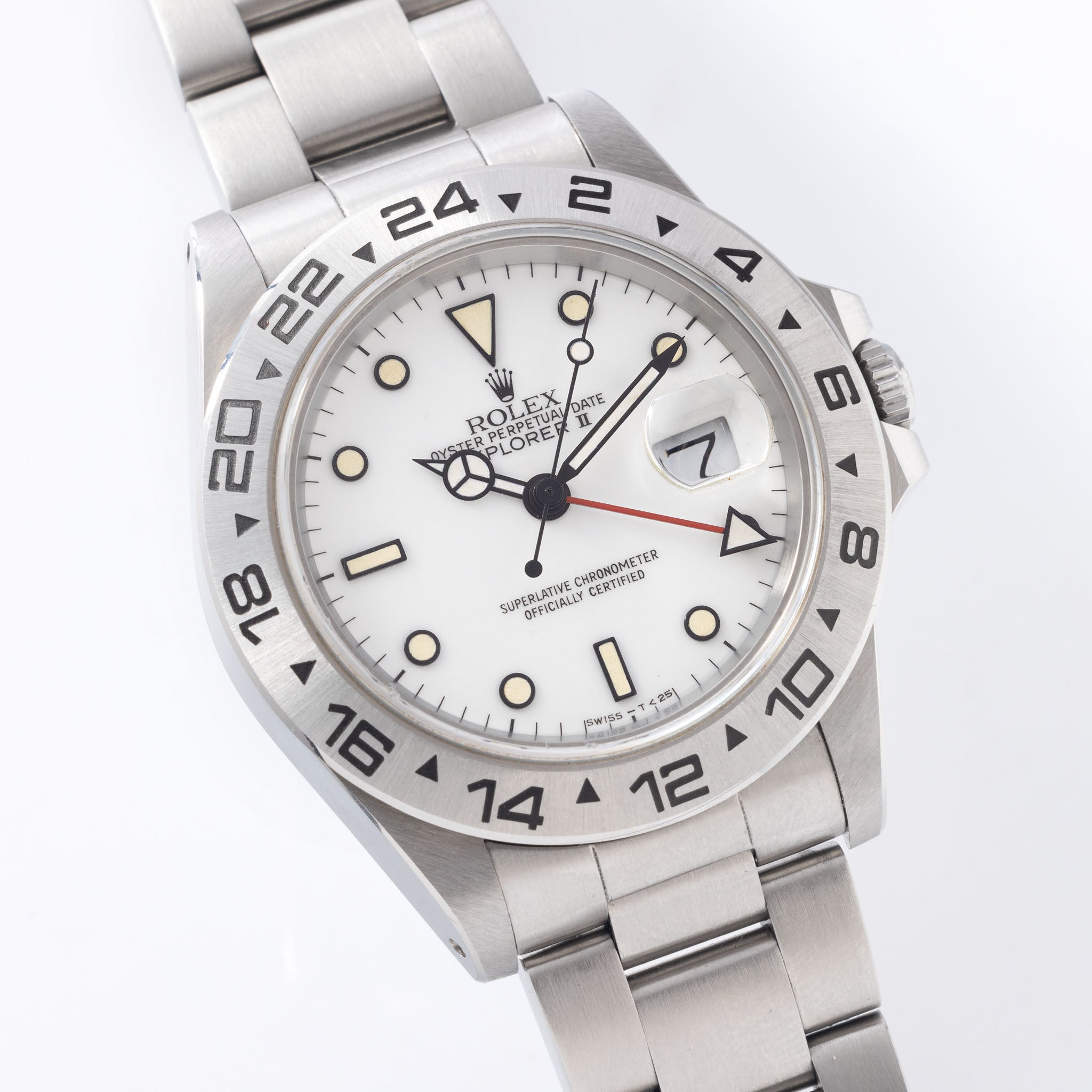 Rolex Explorer II White "Porcelain" Dial Ref. 16550