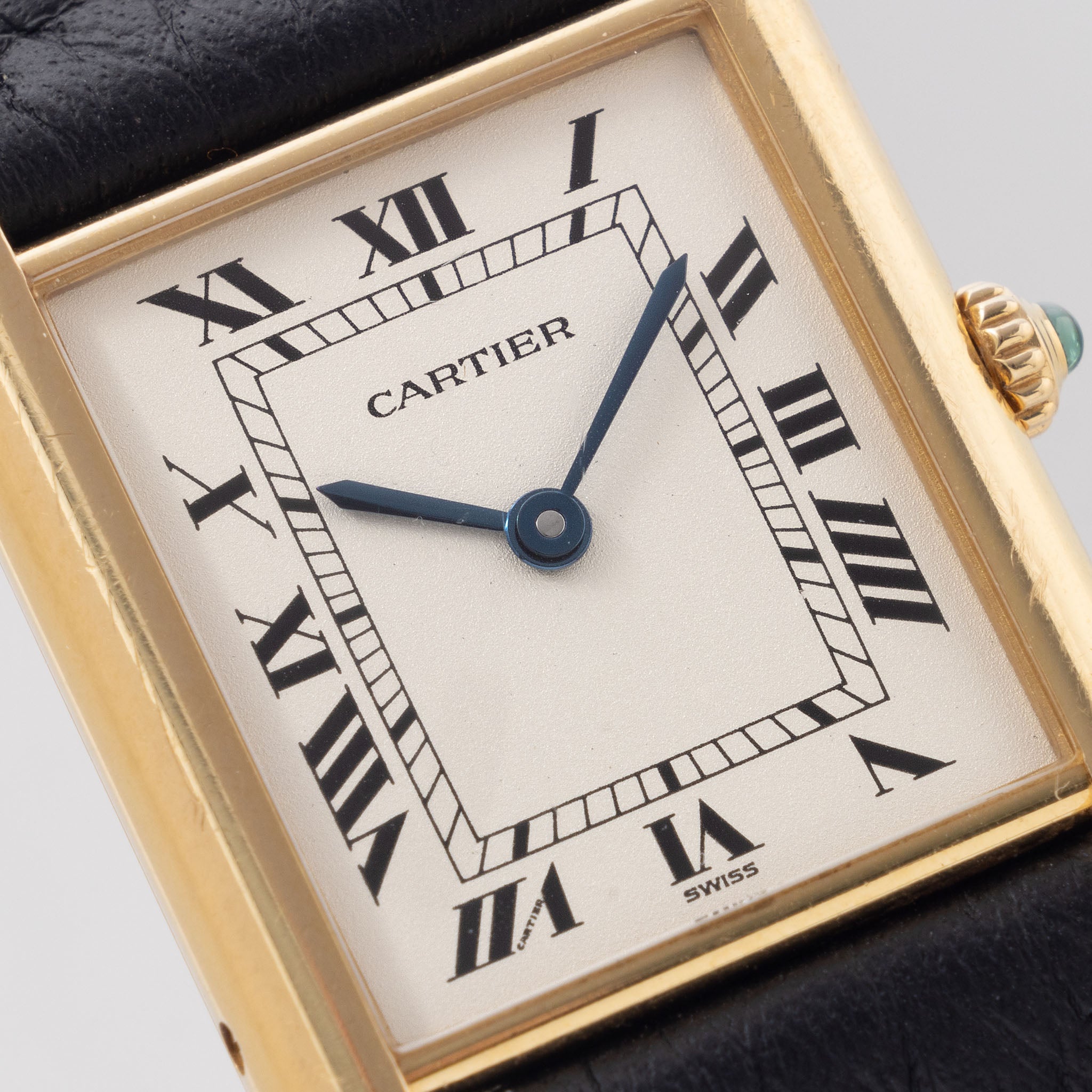 Cartier Tank Louis Silver Dial in 18k Yellow Gold Ref. 1140