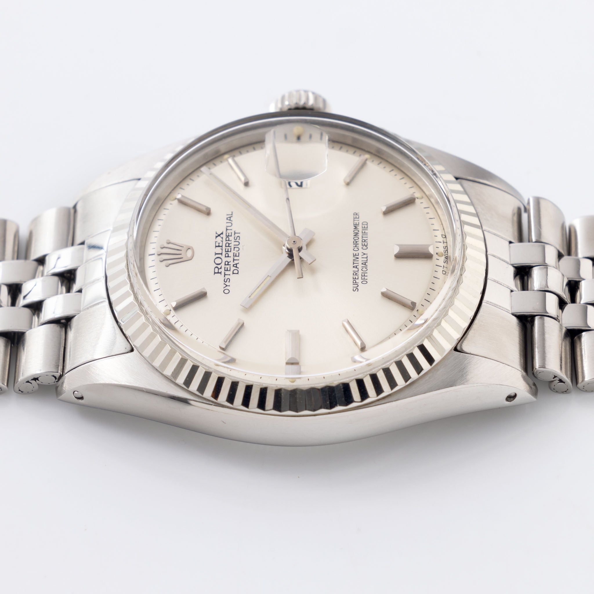 Rolex Datejust Silver Sigma Dial Ref. 1601