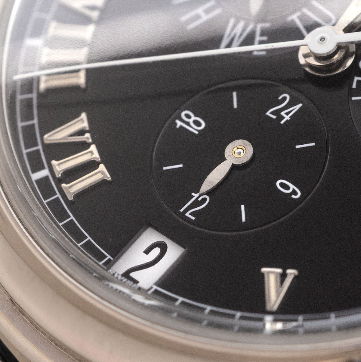 Patek Philippe Annual Calendar 5035P in Platinum Black Dial 