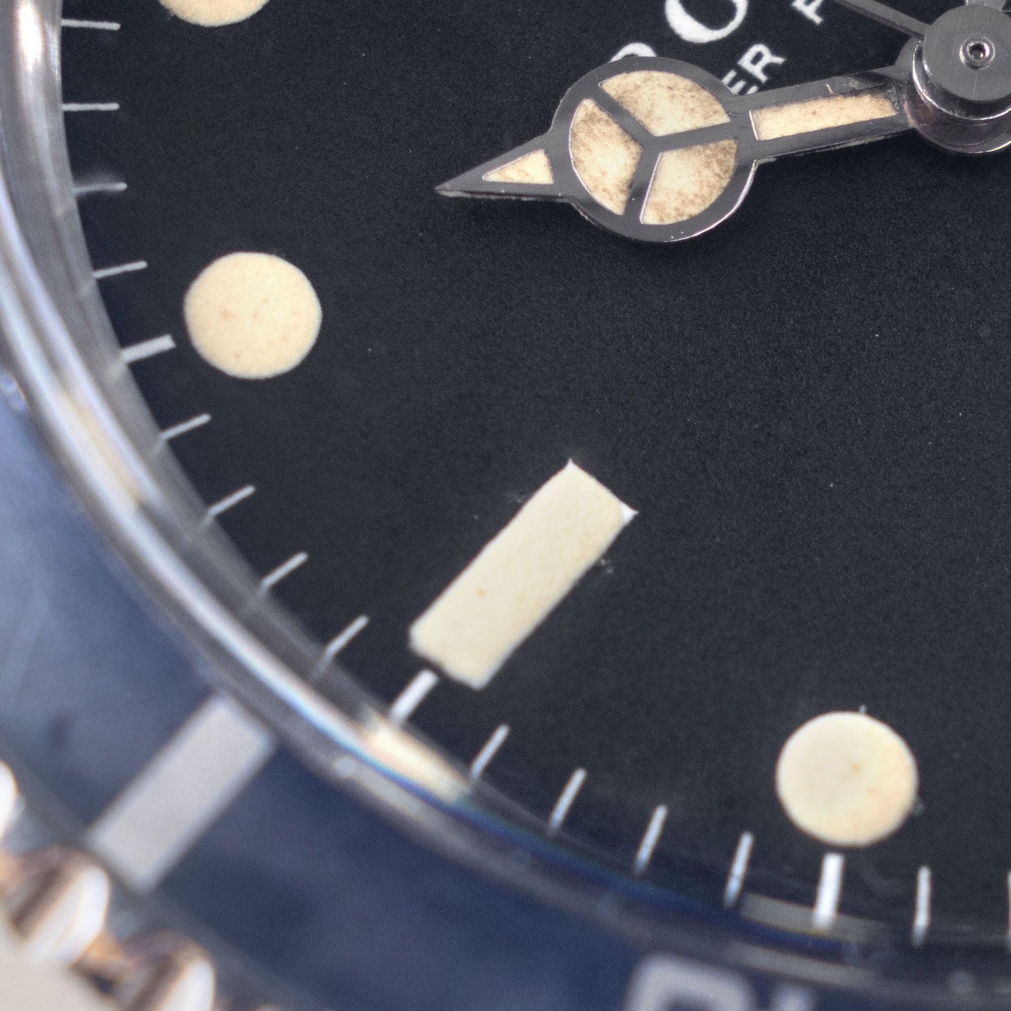 Rolex Submariner 5513 Meters First Zinc-Sulfide Lume Faded Inlay