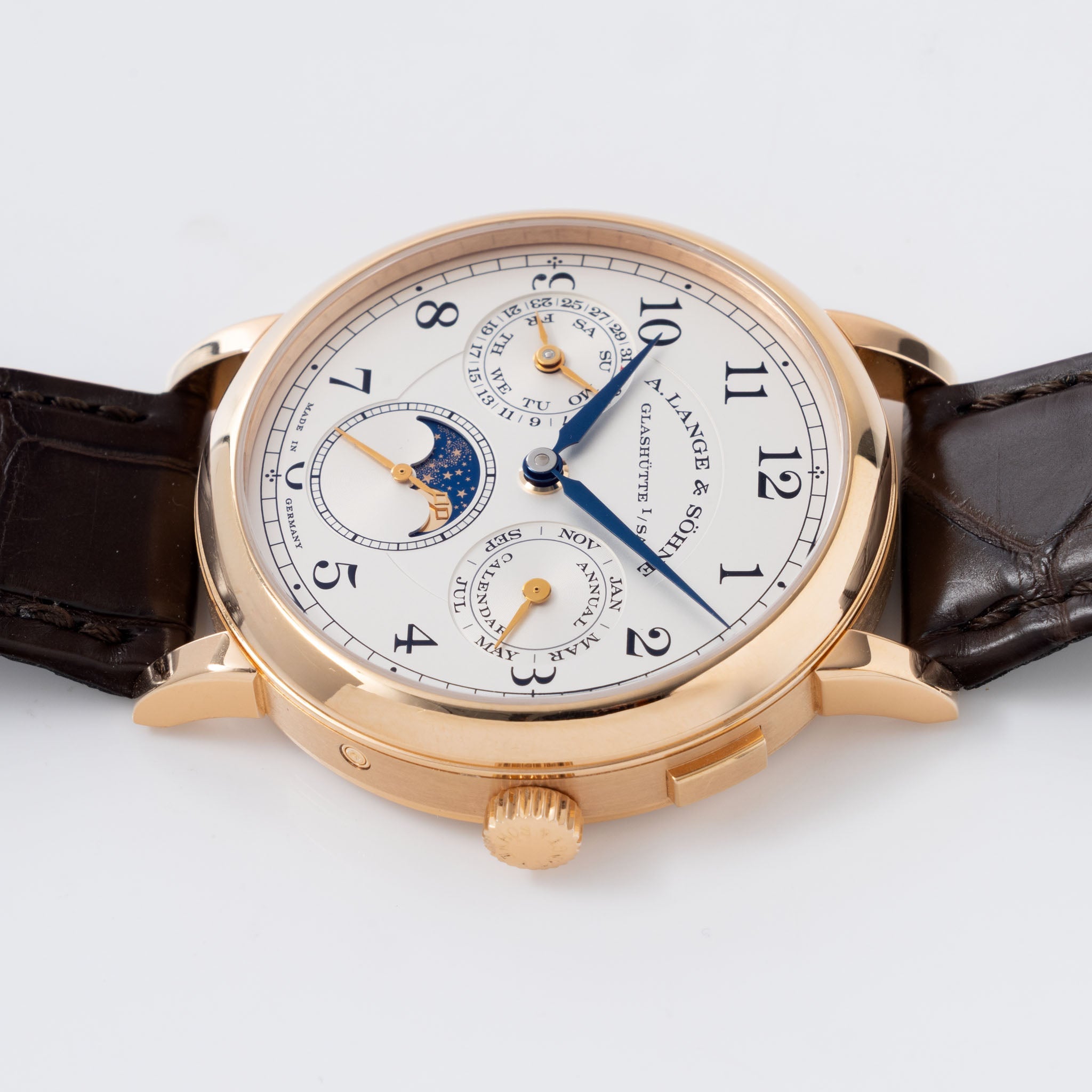 A.Lange & Söhne 1815 Annual Calendar in 18k Rose Gold Box and Papers set ref. 238.032