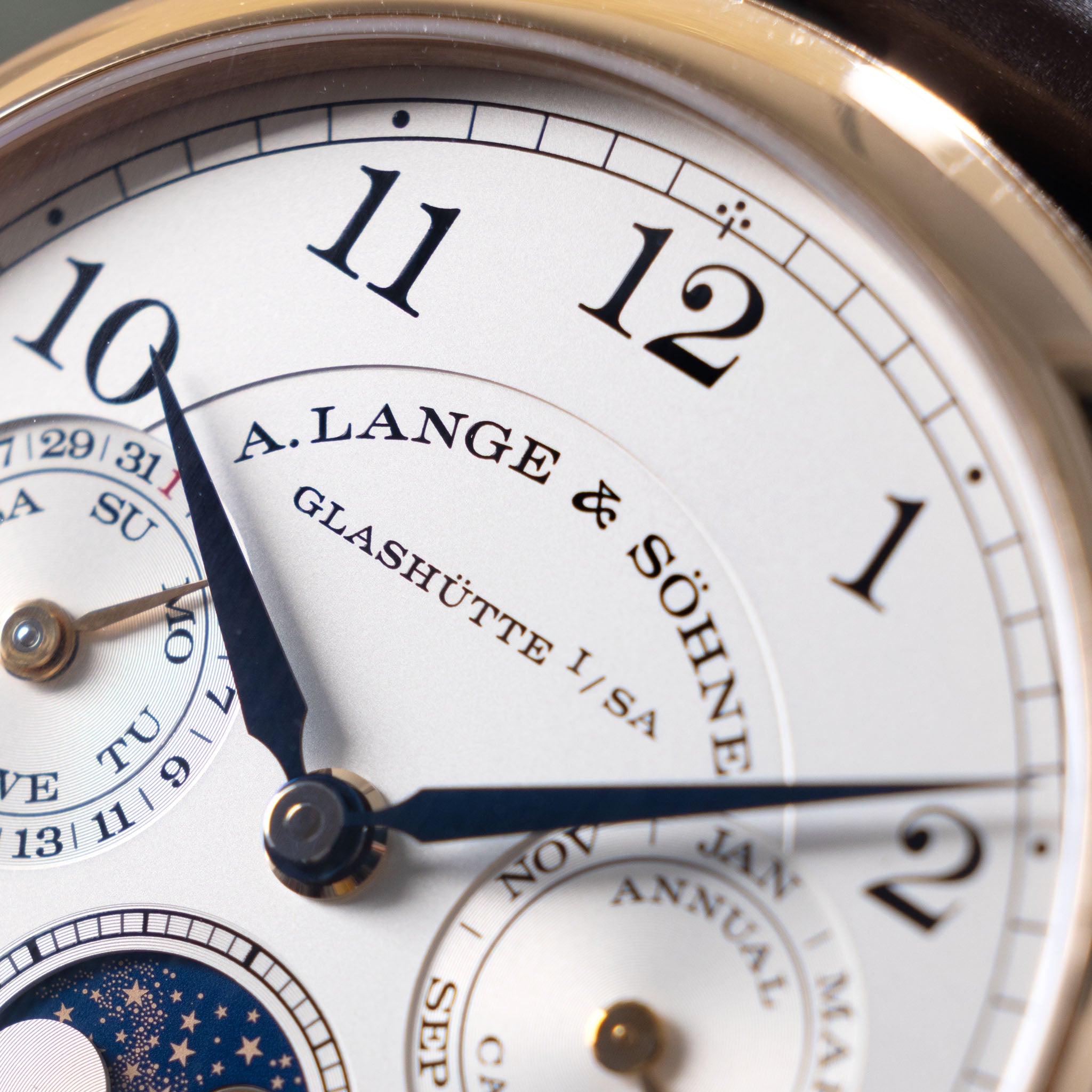 A.Lange & Söhne 1815 Annual Calendar in 18k Rose Gold Box and Papers set ref. 238.032