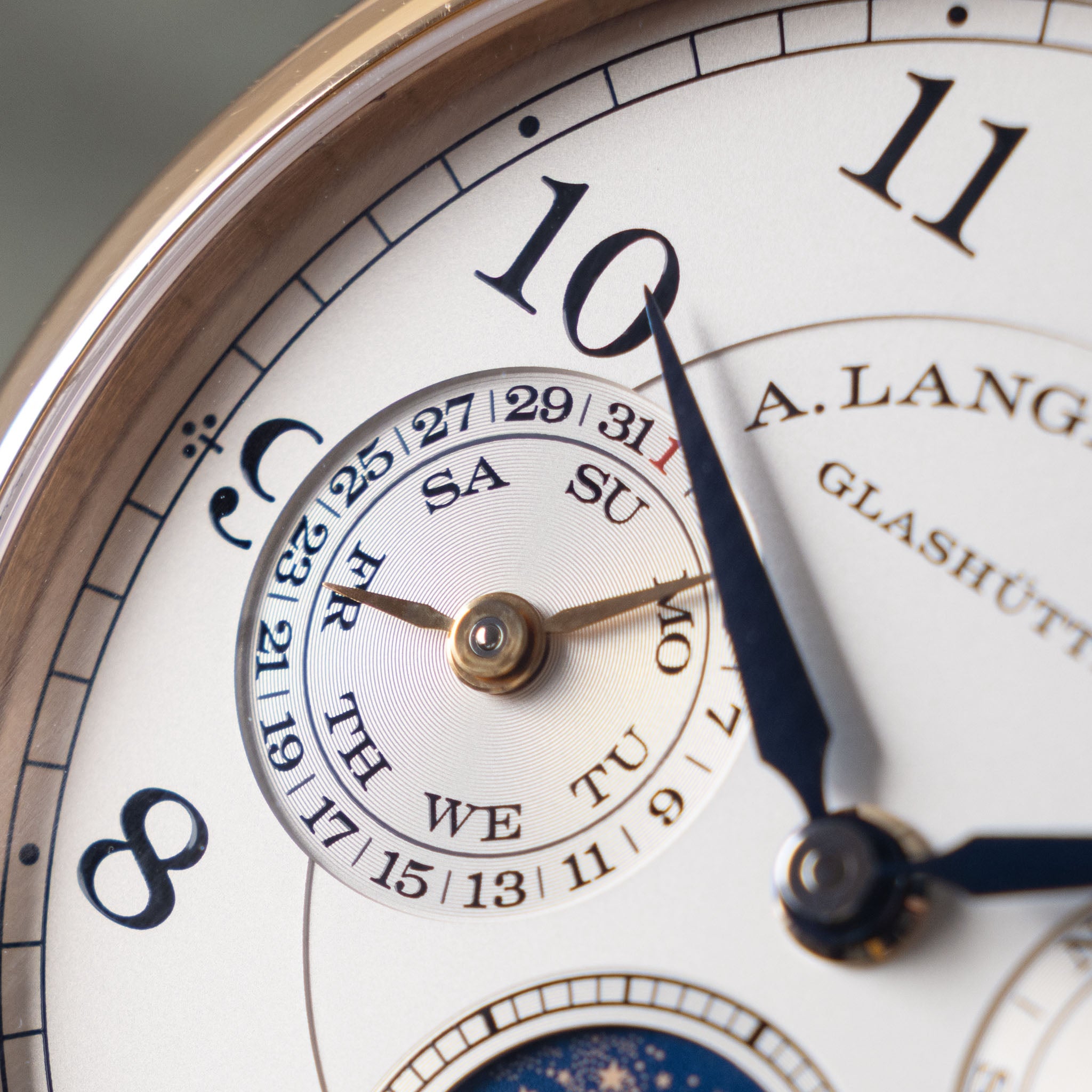 A.Lange & Söhne 1815 Annual Calendar in 18k Rose Gold Box and Papers set ref. 238.032