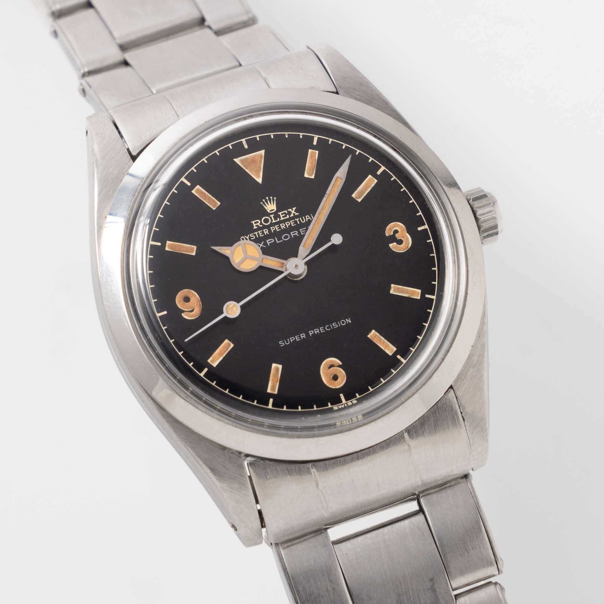 Rolex Explorer 5504 “Super precision” Gilt Chapter-ring Dial