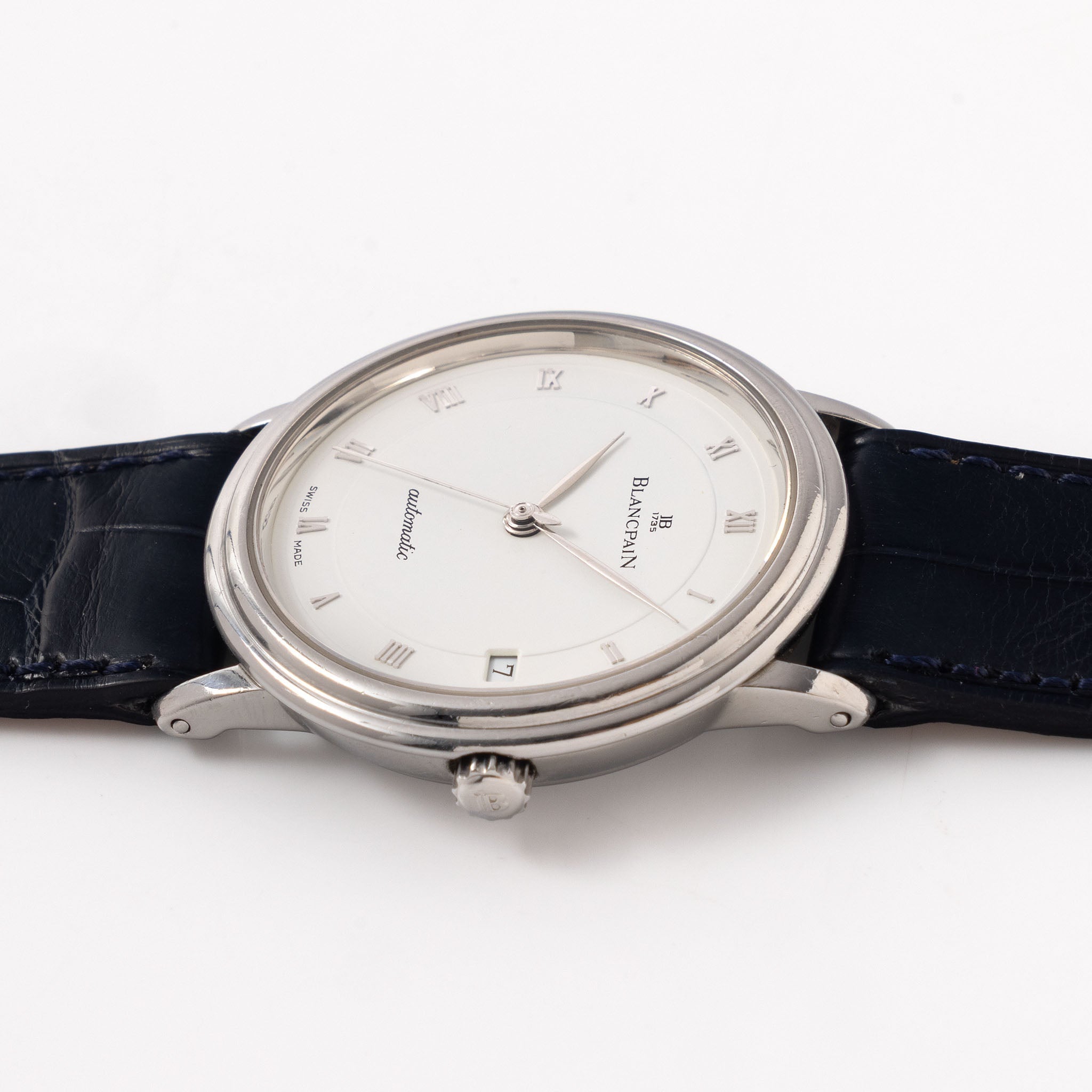 Blancpain Automatic Villeret Ultra-slim Dresswatch white dial ref. B0021 1127 55