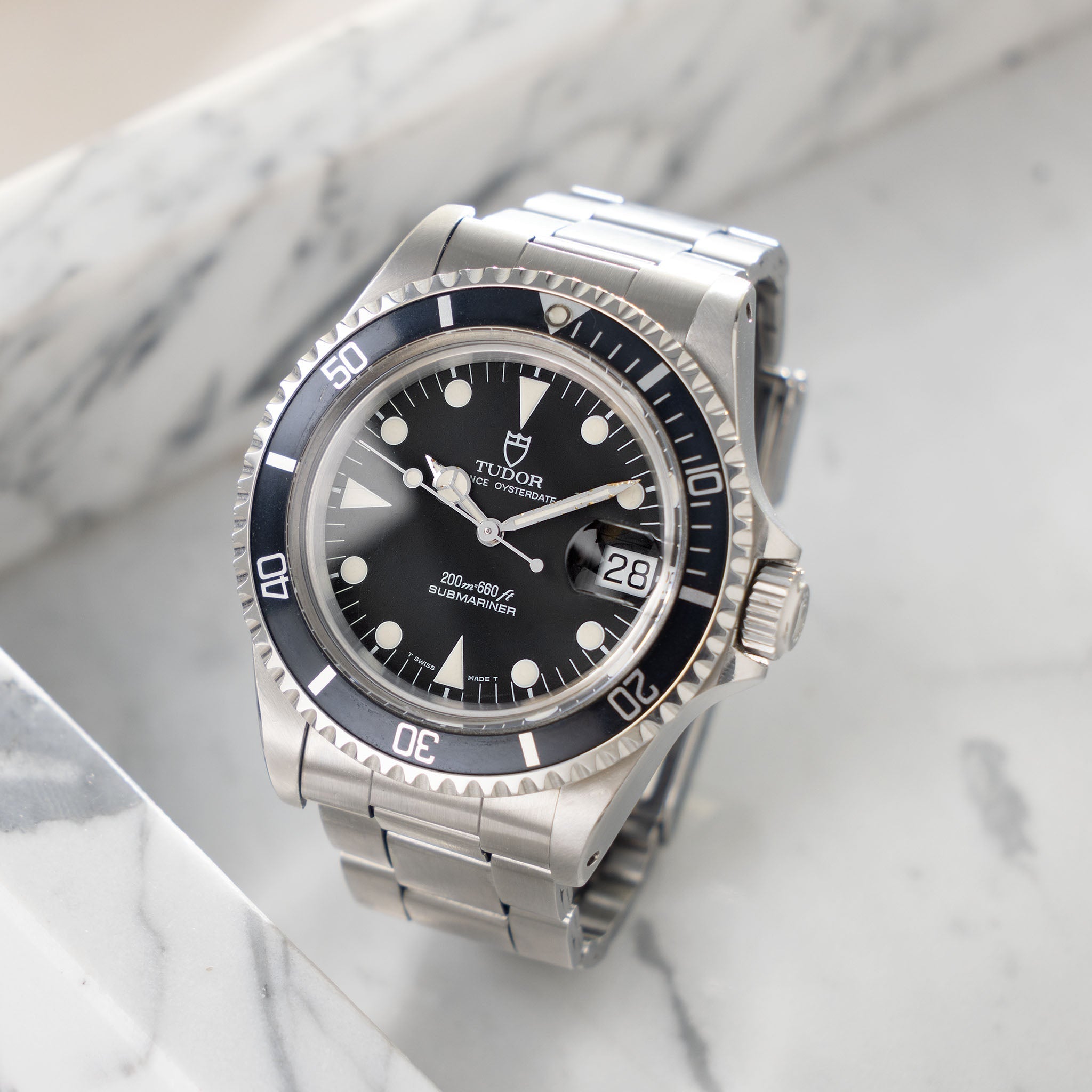 Tudor Submariner Black Dial ref. 79090 with Box and Booklets