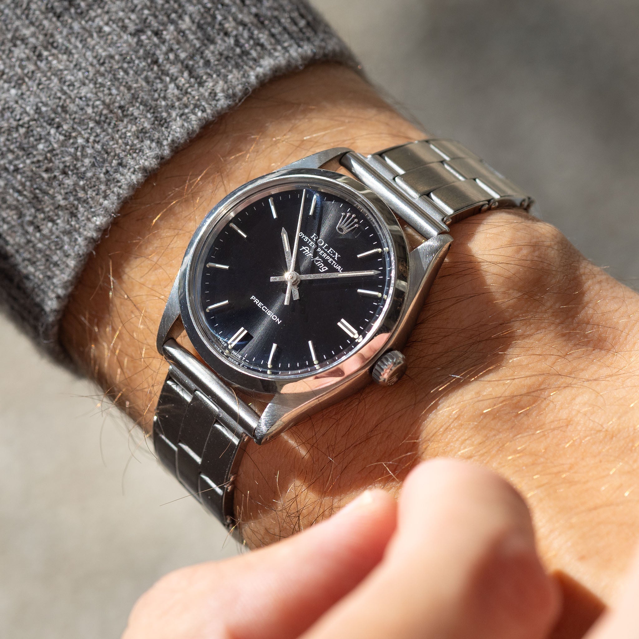 Rolex Oyster Perpetual Air-King Black Dial ref. 5500