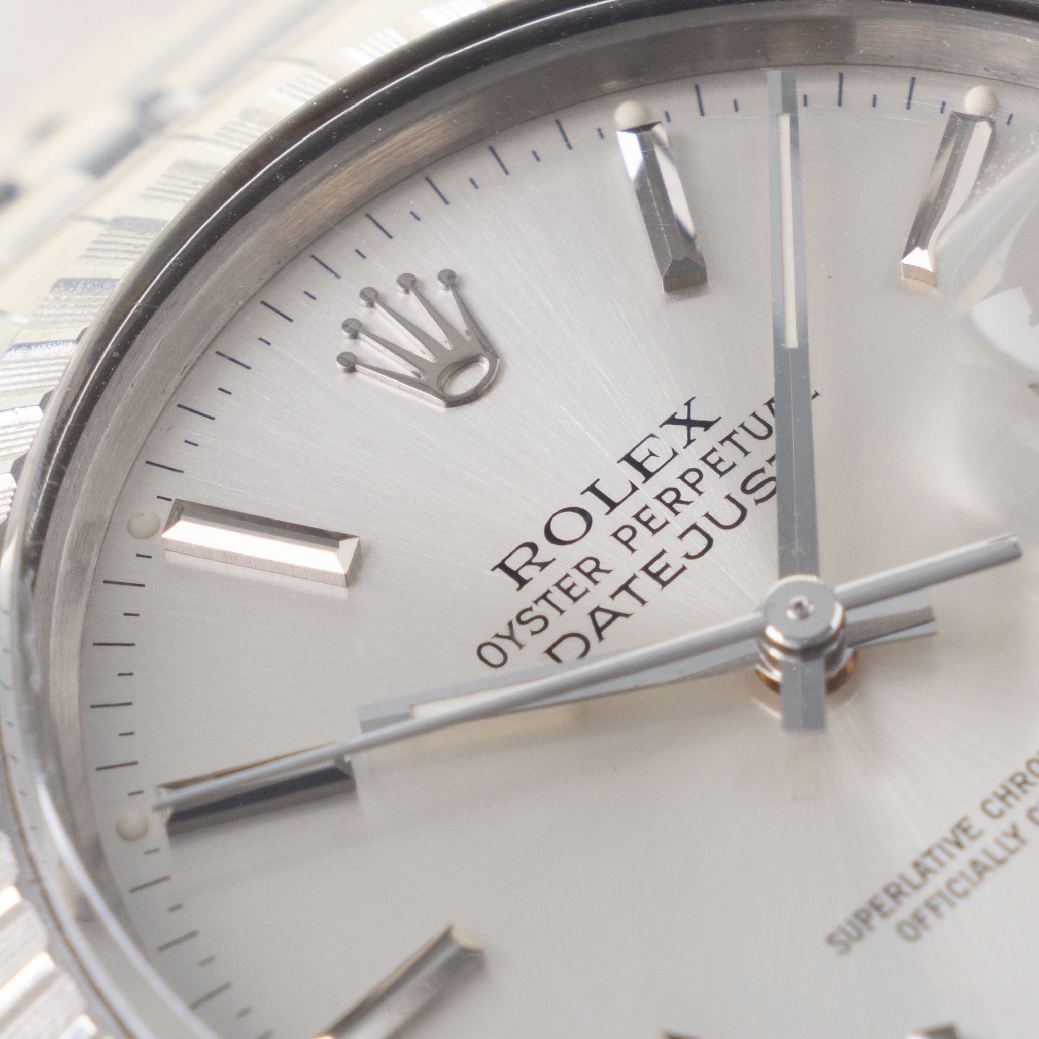 Rolex Datejust 16030 Silver Dial